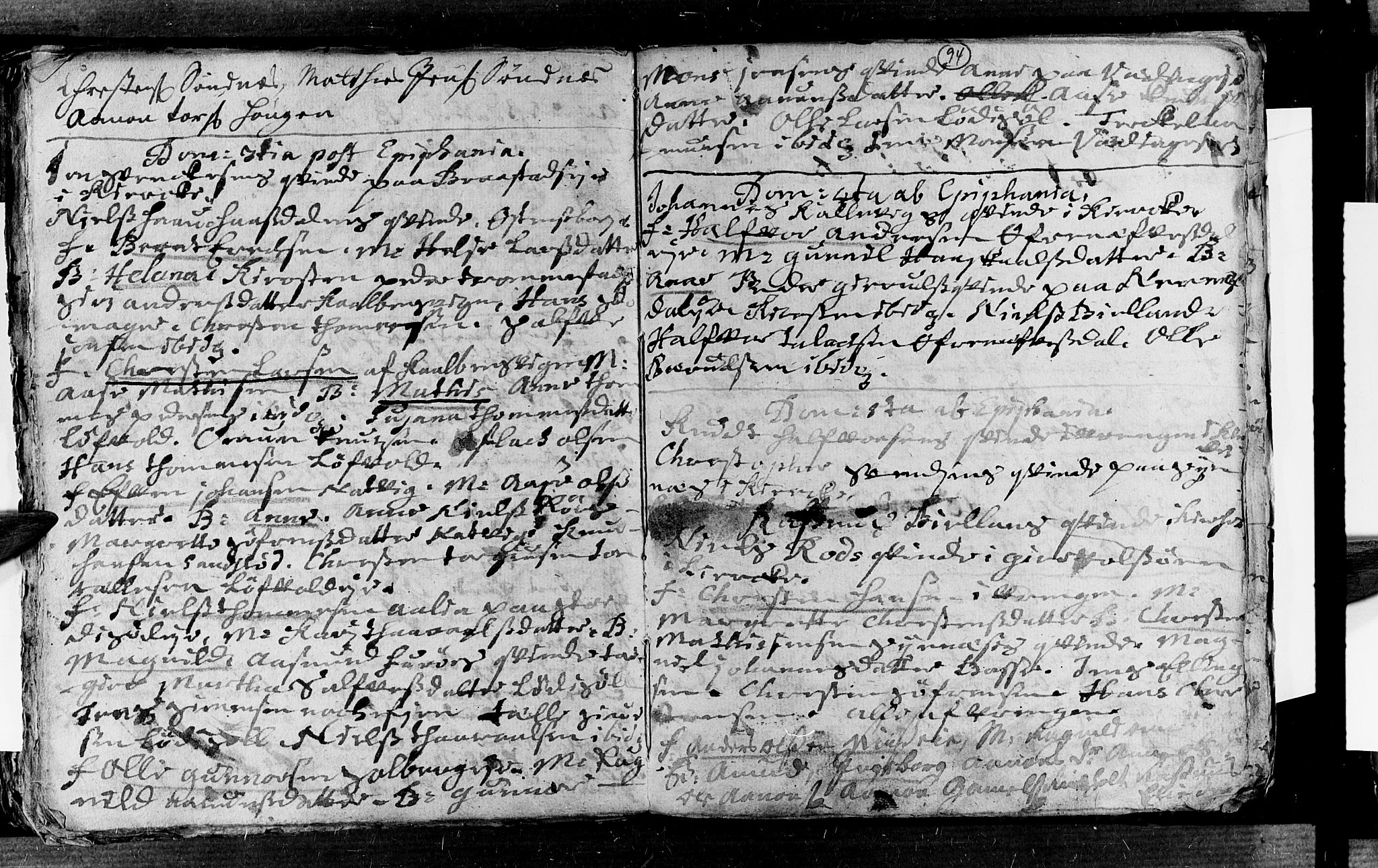 Øyestad sokneprestkontor, AV/SAK-1111-0049/F/Fa/L0003: Parish register (official) no. A 3, 1722-1730, p. 94