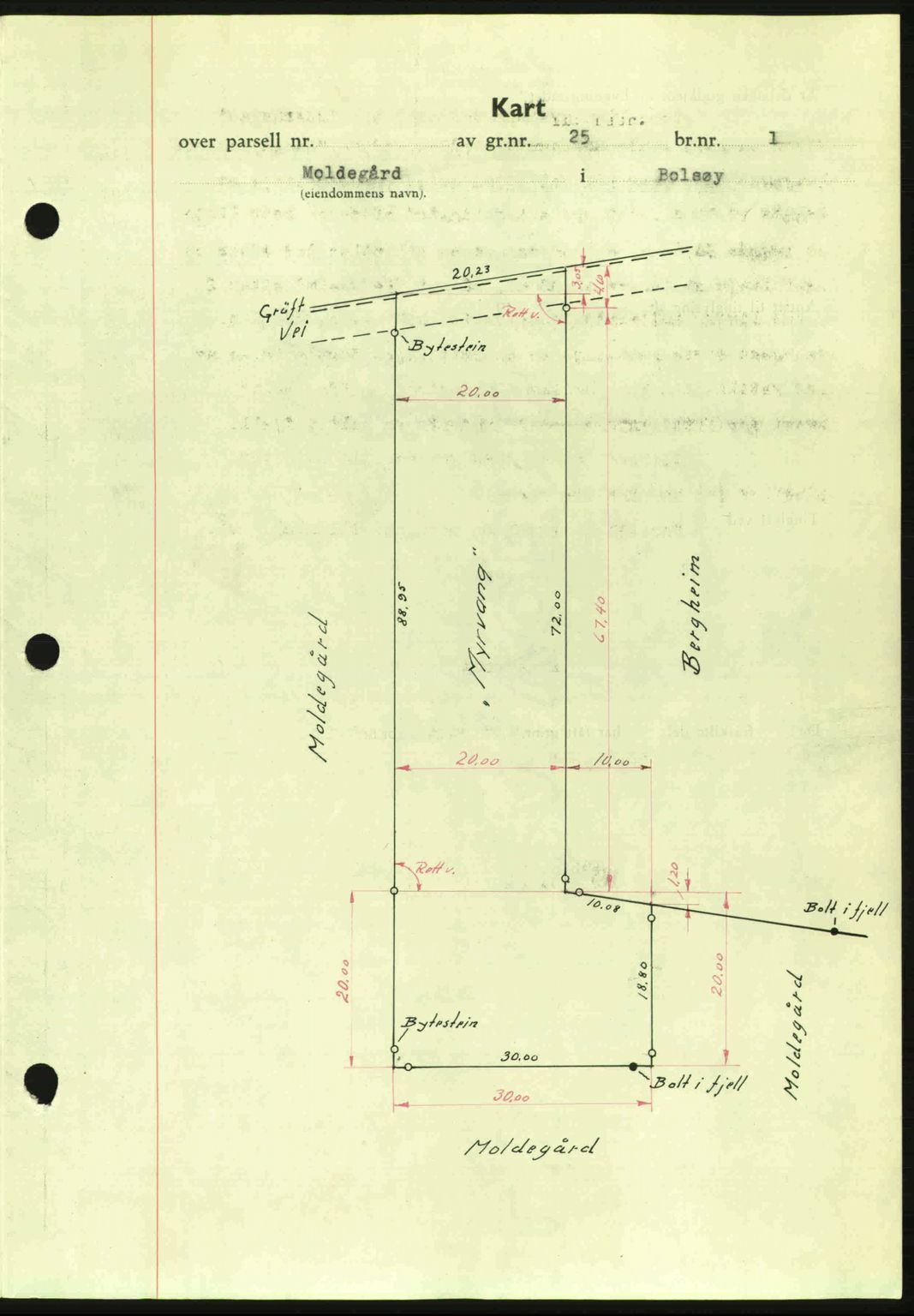 Romsdal sorenskriveri, AV/SAT-A-4149/1/2/2C: Mortgage book no. A6, 1938-1939, Diary no: : 254/1939