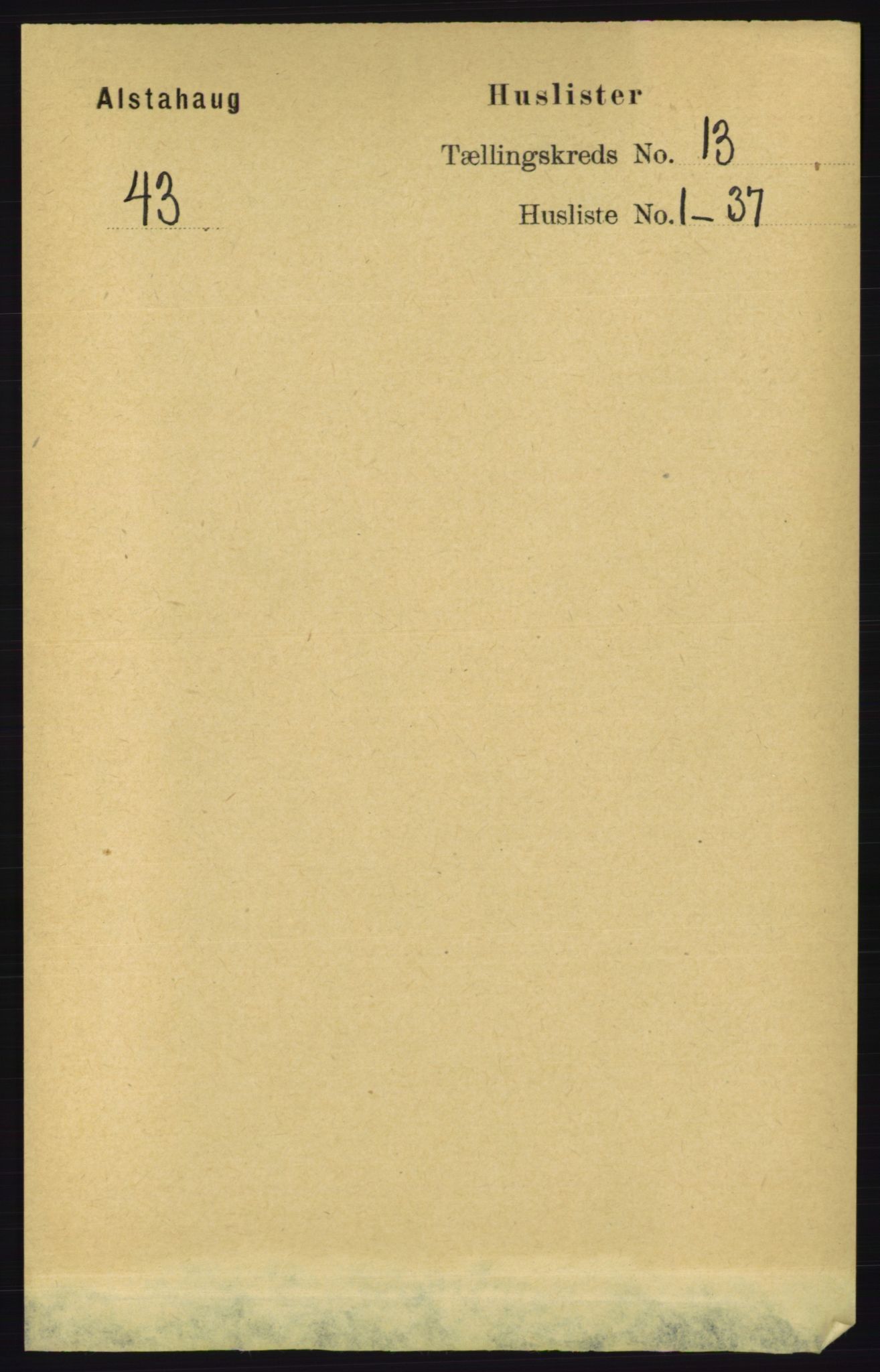 RA, 1891 census for 1820 Alstahaug, 1891, p. 4617