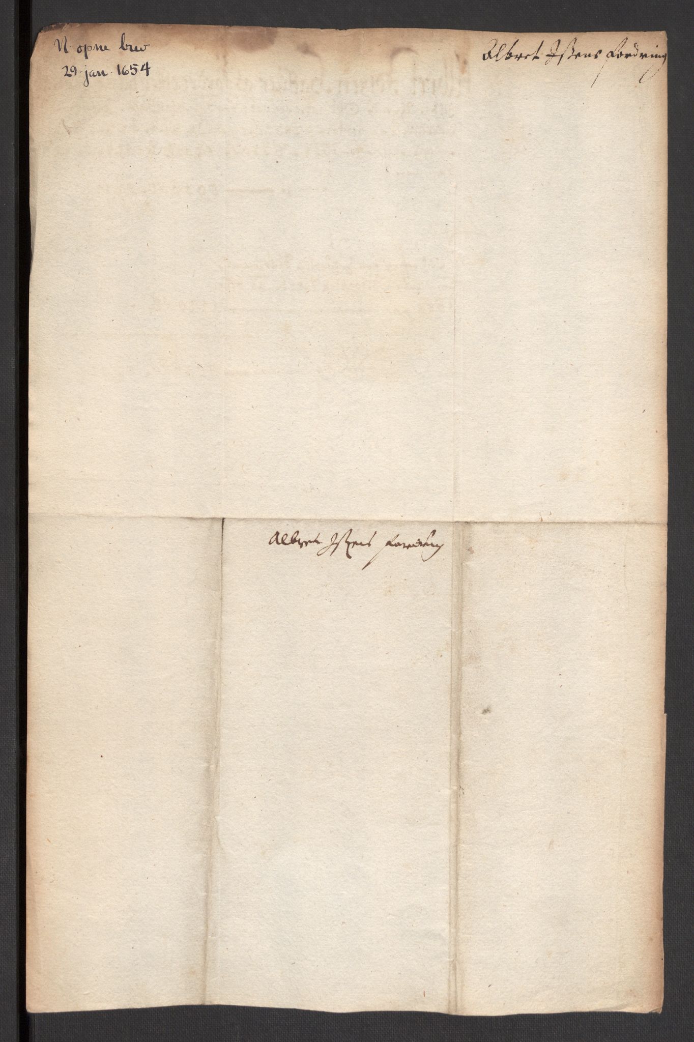 Danske Kanselli 1572-1799, AV/RA-EA-3023/F/Fc/Fcc/Fcca/L0015: Norske innlegg 1572-1799, 1653-1655, p. 112