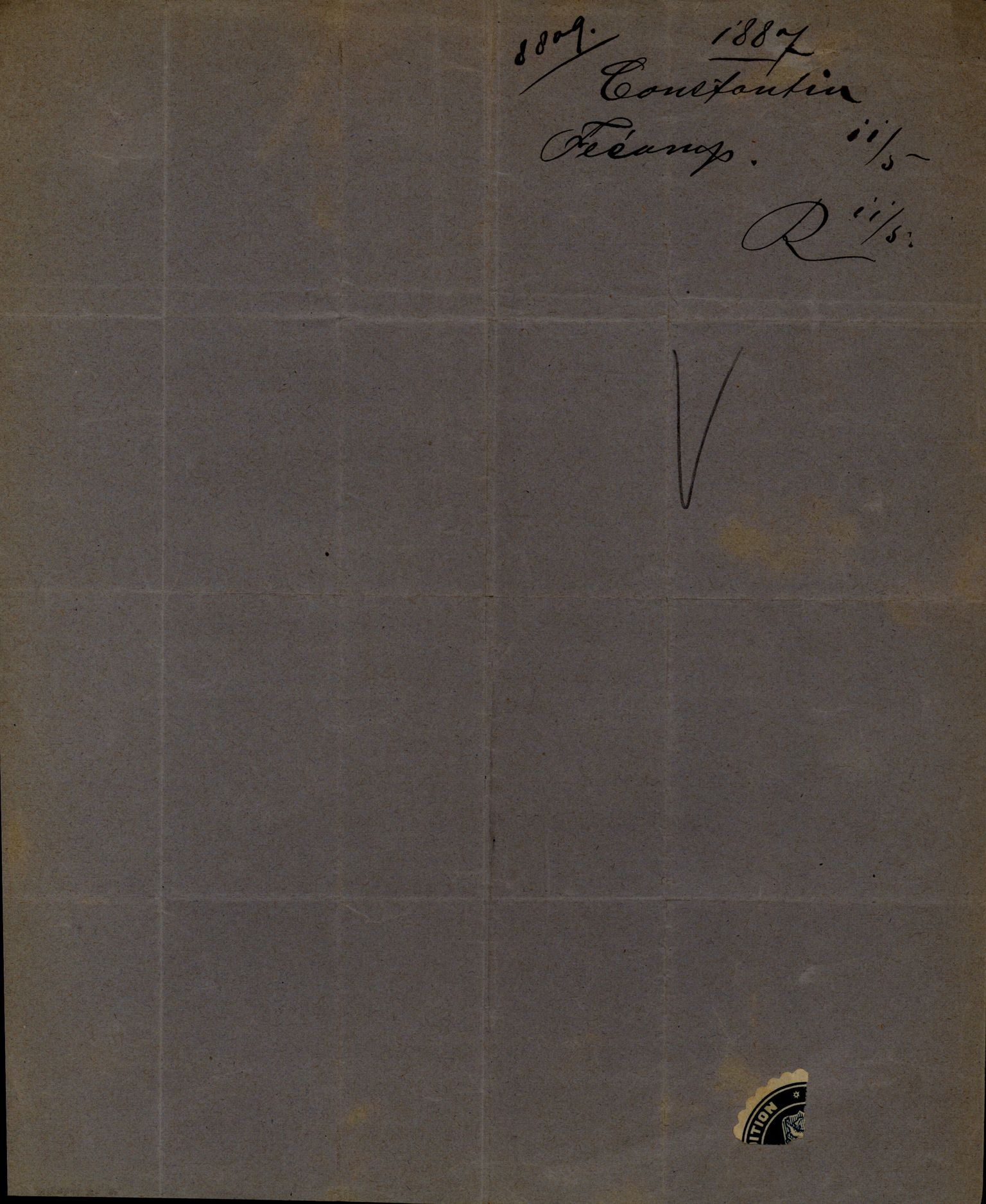 Pa 63 - Østlandske skibsassuranceforening, VEMU/A-1079/G/Ga/L0020/0001: Havaridokumenter / Tellus, Telanak, Wilhelmine, 1887, p. 17