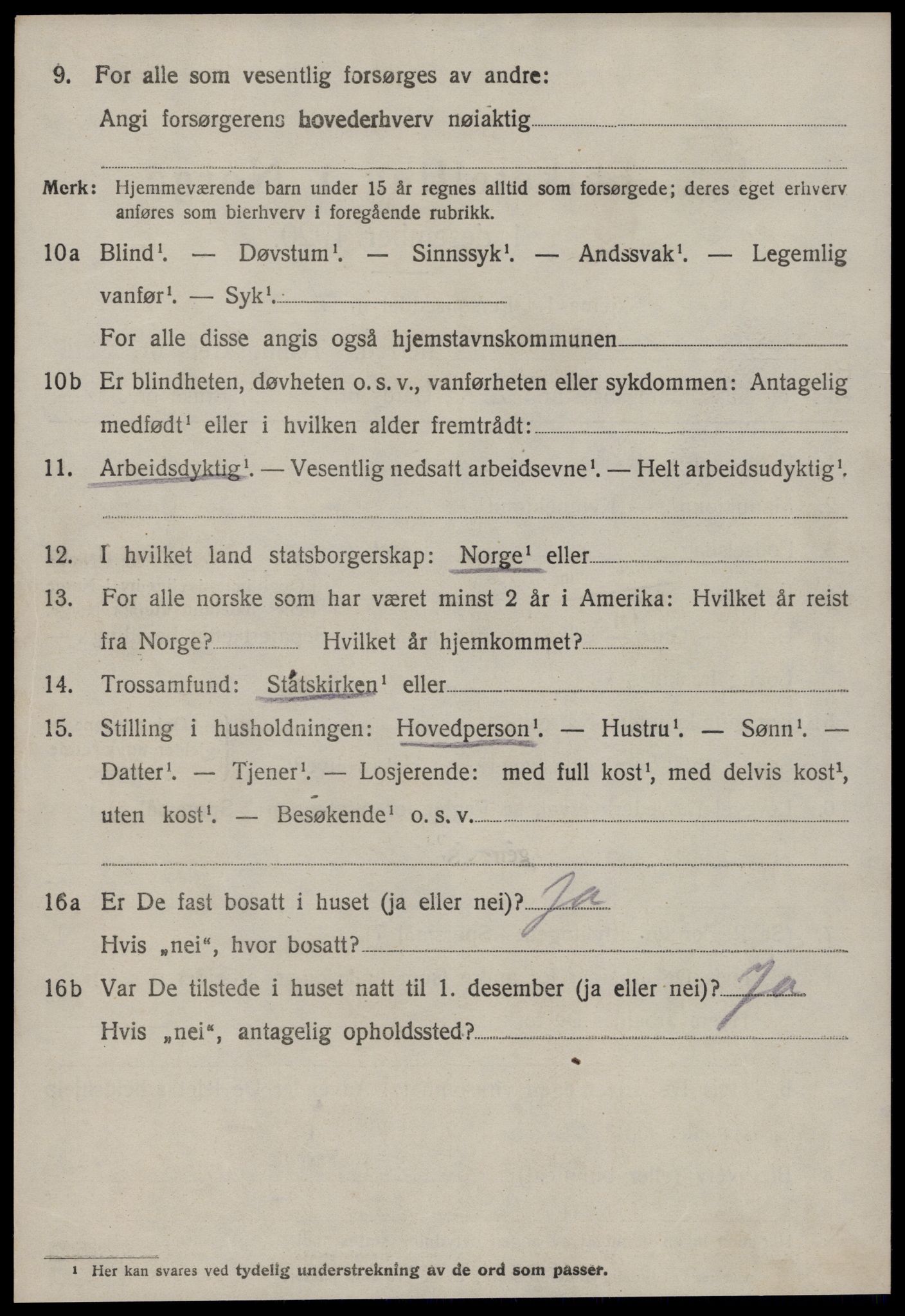 SAT, 1920 census for Haram, 1920, p. 2220