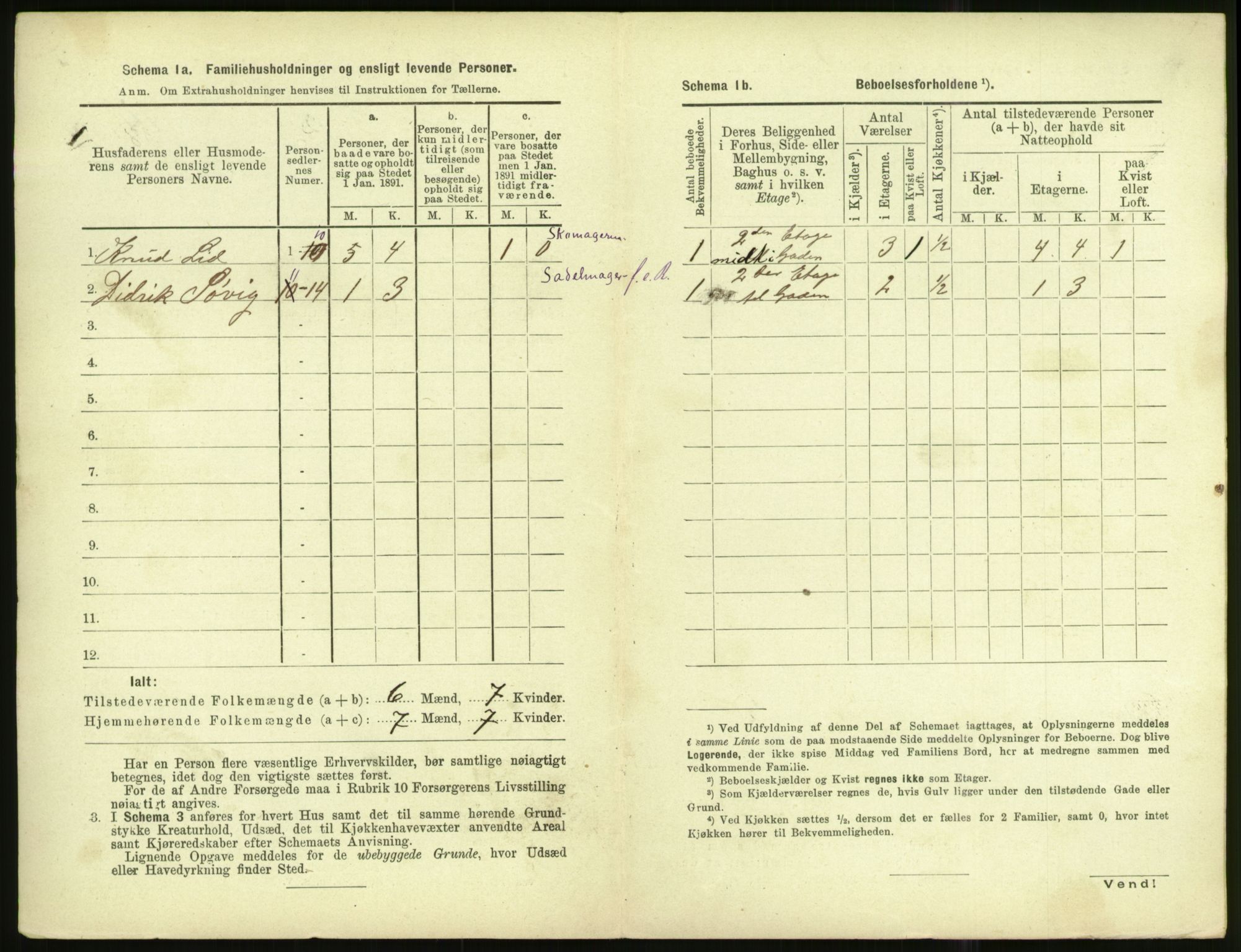 RA, 1891 census for 1501 Ålesund, 1891, p. 197