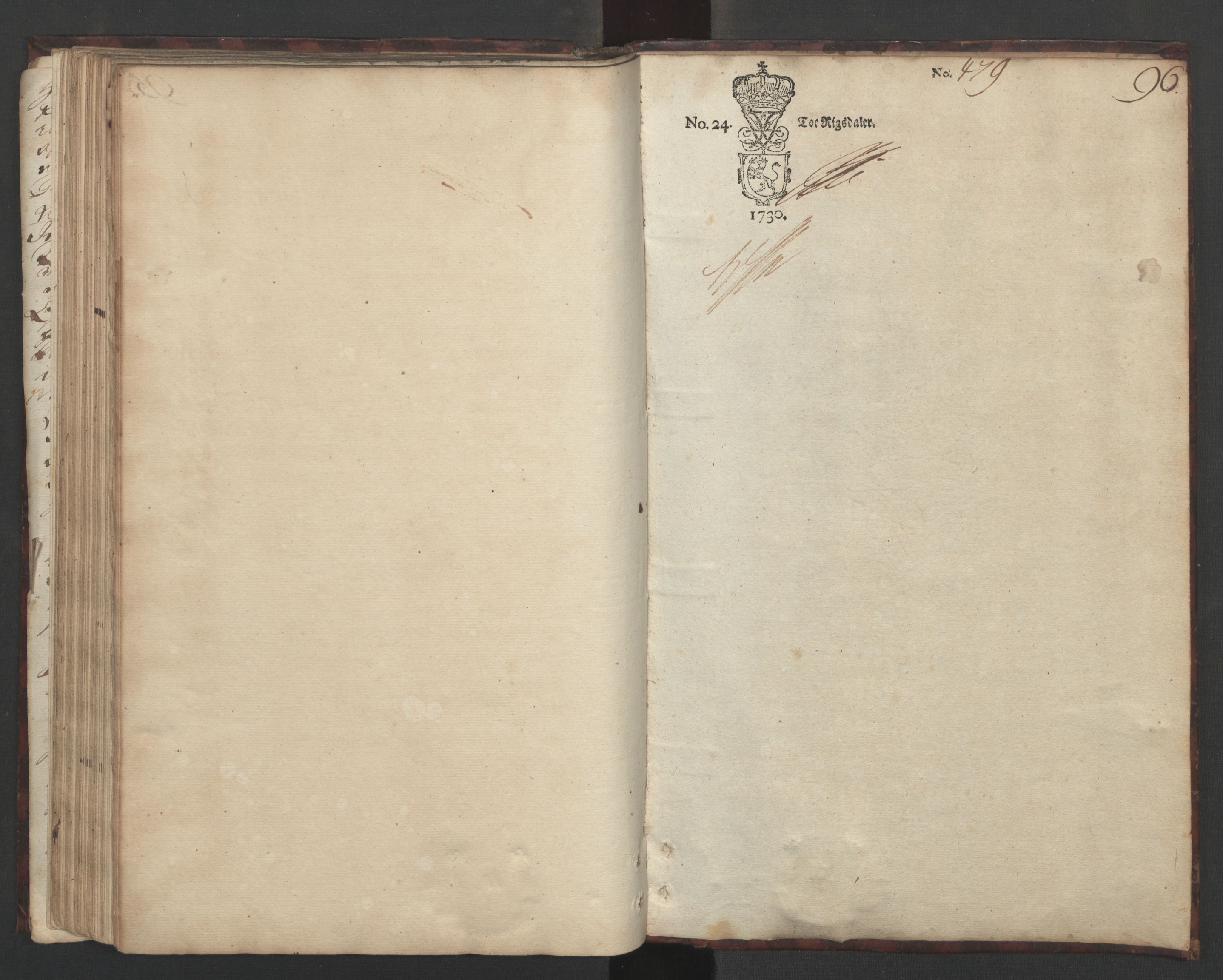 Tønsberg rådstuerett, SAKO/A-800/F/Fa/L0012: Rådstuprotokoll, 1730-1734, p. 95b-96a