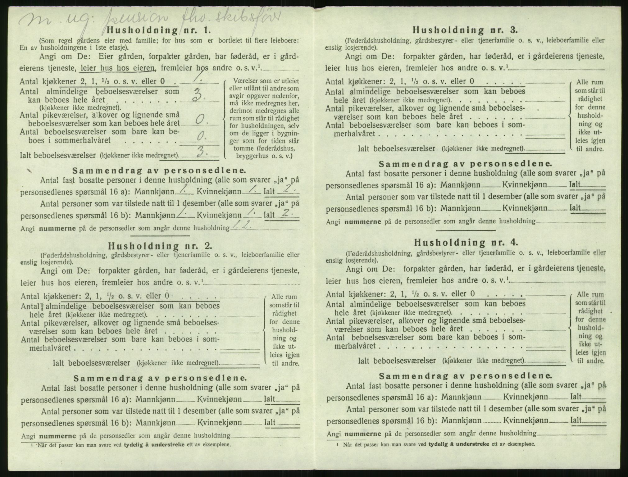 SAT, 1920 census for Herøy (MR), 1920, p. 470