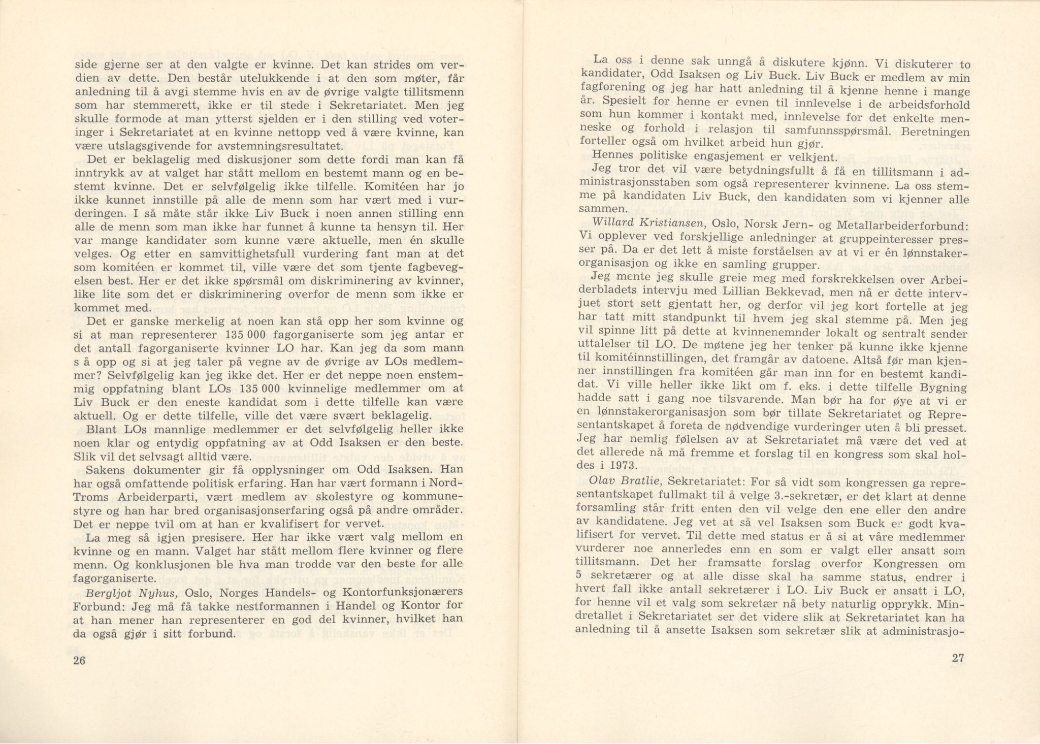 Landsorganisasjonen i Norge, AAB/ARK-1579, 1953-1977, p. 818