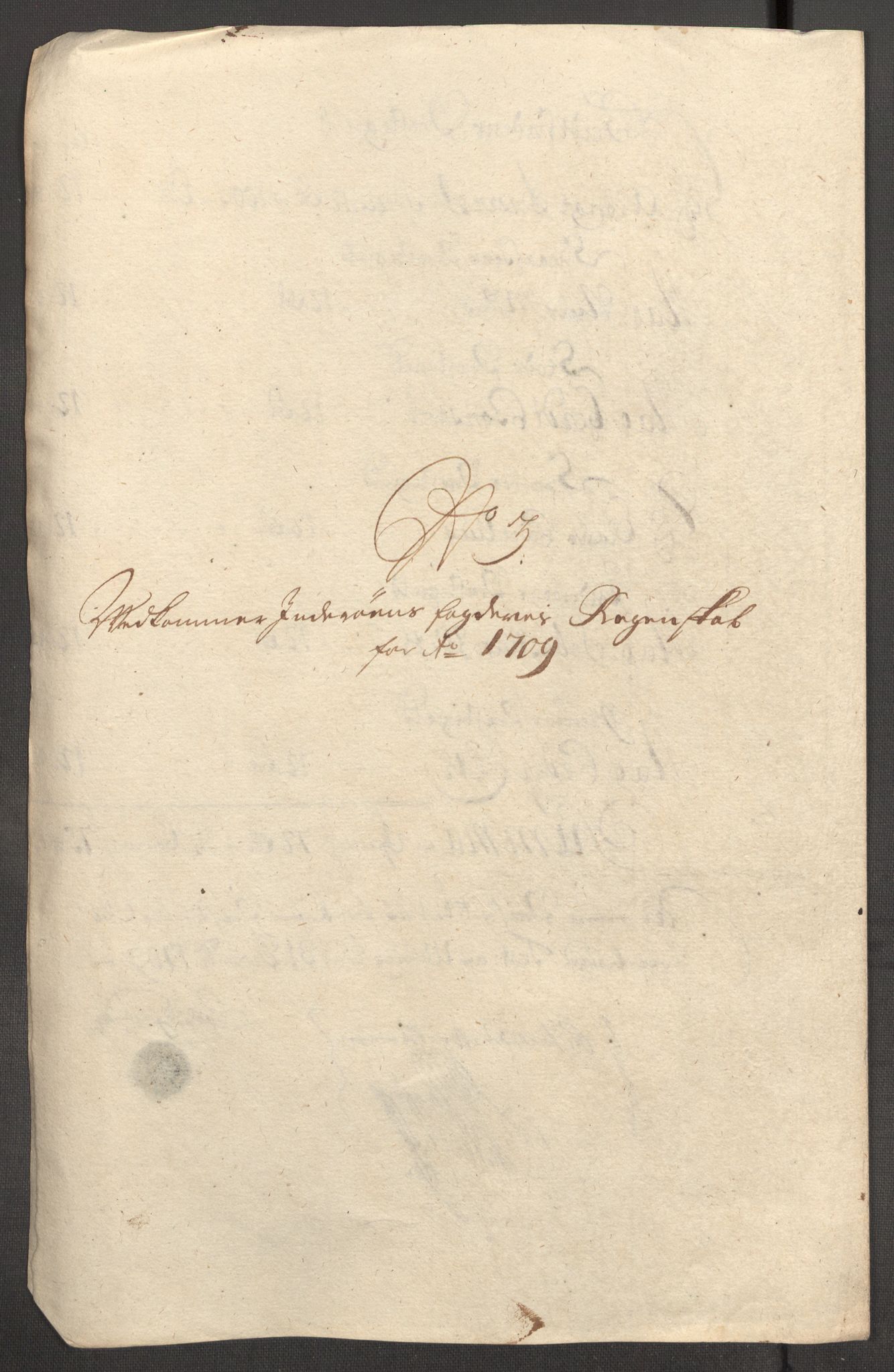 Rentekammeret inntil 1814, Reviderte regnskaper, Fogderegnskap, RA/EA-4092/R63/L4317: Fogderegnskap Inderøy, 1709, p. 128