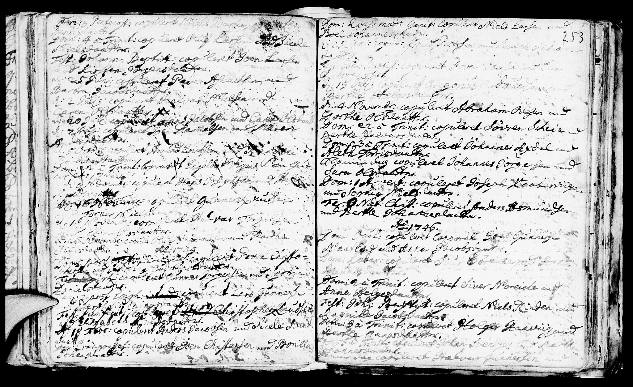 Avaldsnes sokneprestkontor, AV/SAST-A -101851/H/Ha/Haa/L0001: Parish register (official) no. A 1, 1711-1764, p. 253