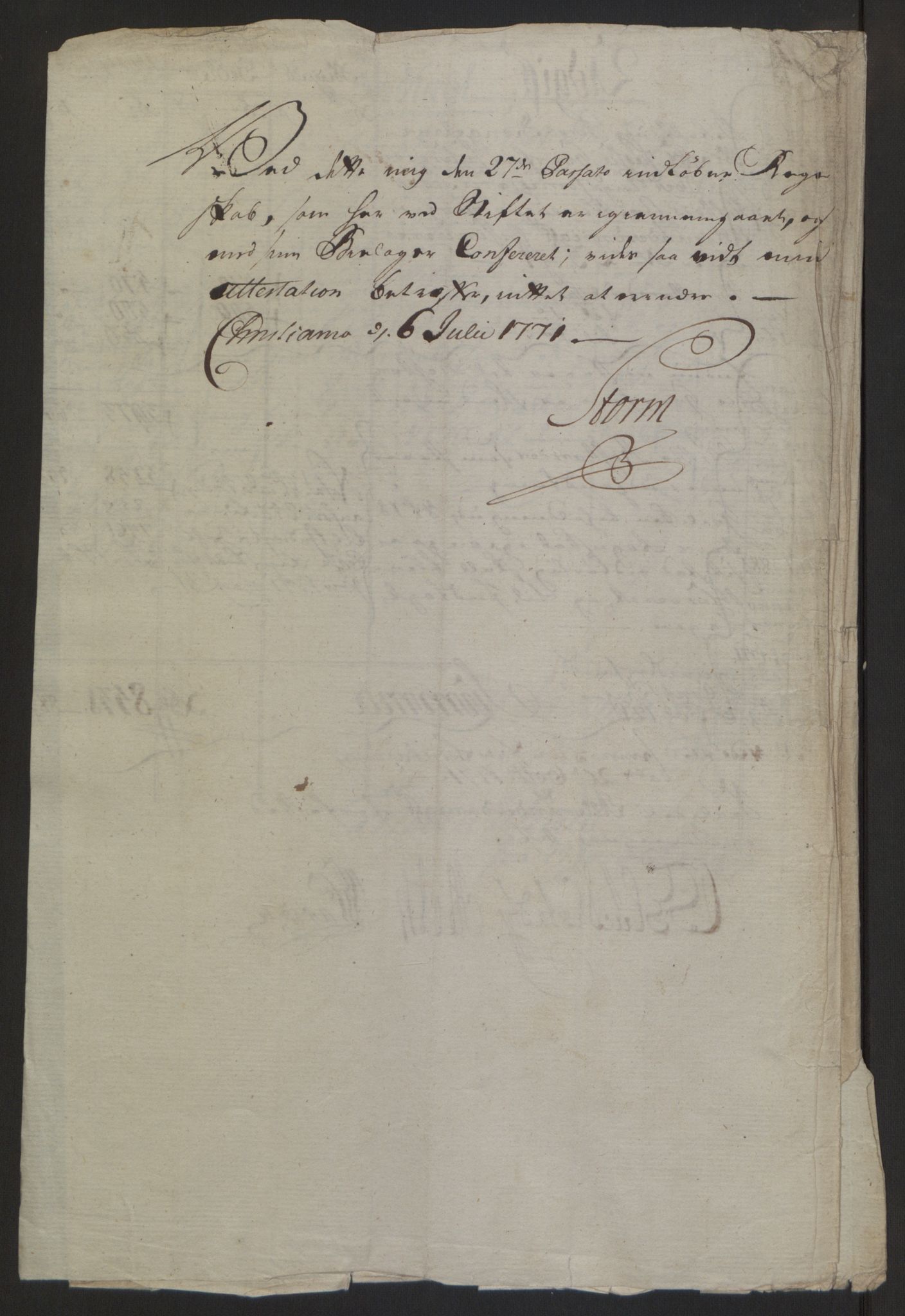 Rentekammeret inntil 1814, Reviderte regnskaper, Byregnskaper, AV/RA-EA-4066/R/Ra/L0006/0001: [A4] Kontribusjonsregnskap / Ekstraskatt, 1762-1772, p. 163