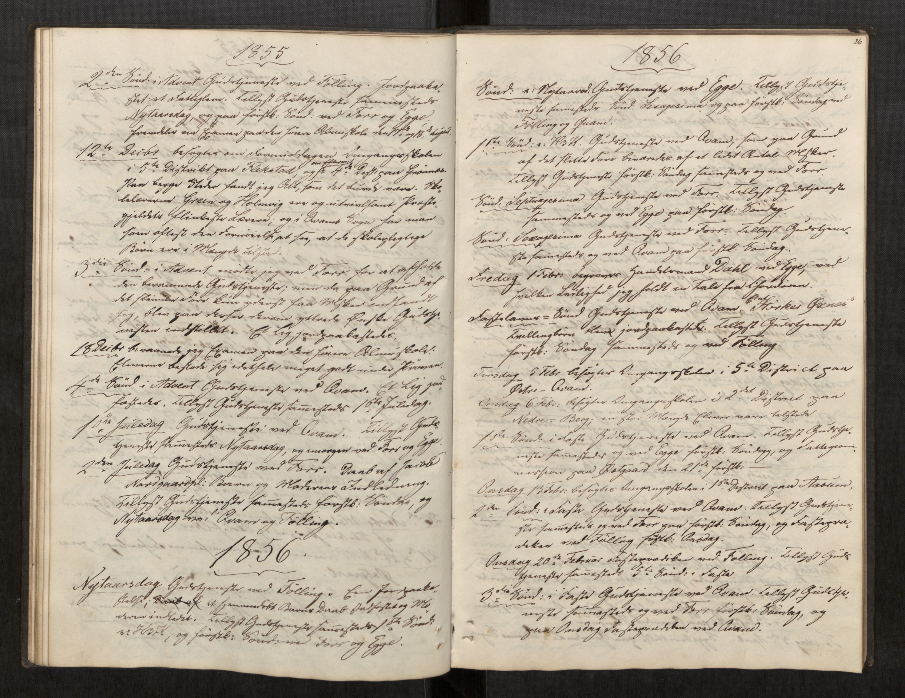 Stod sokneprestkontor, SAT/A-1164/2/I/I1/I1d/L0002: Curate's parish register no. 2, 1850-1869, p. 26