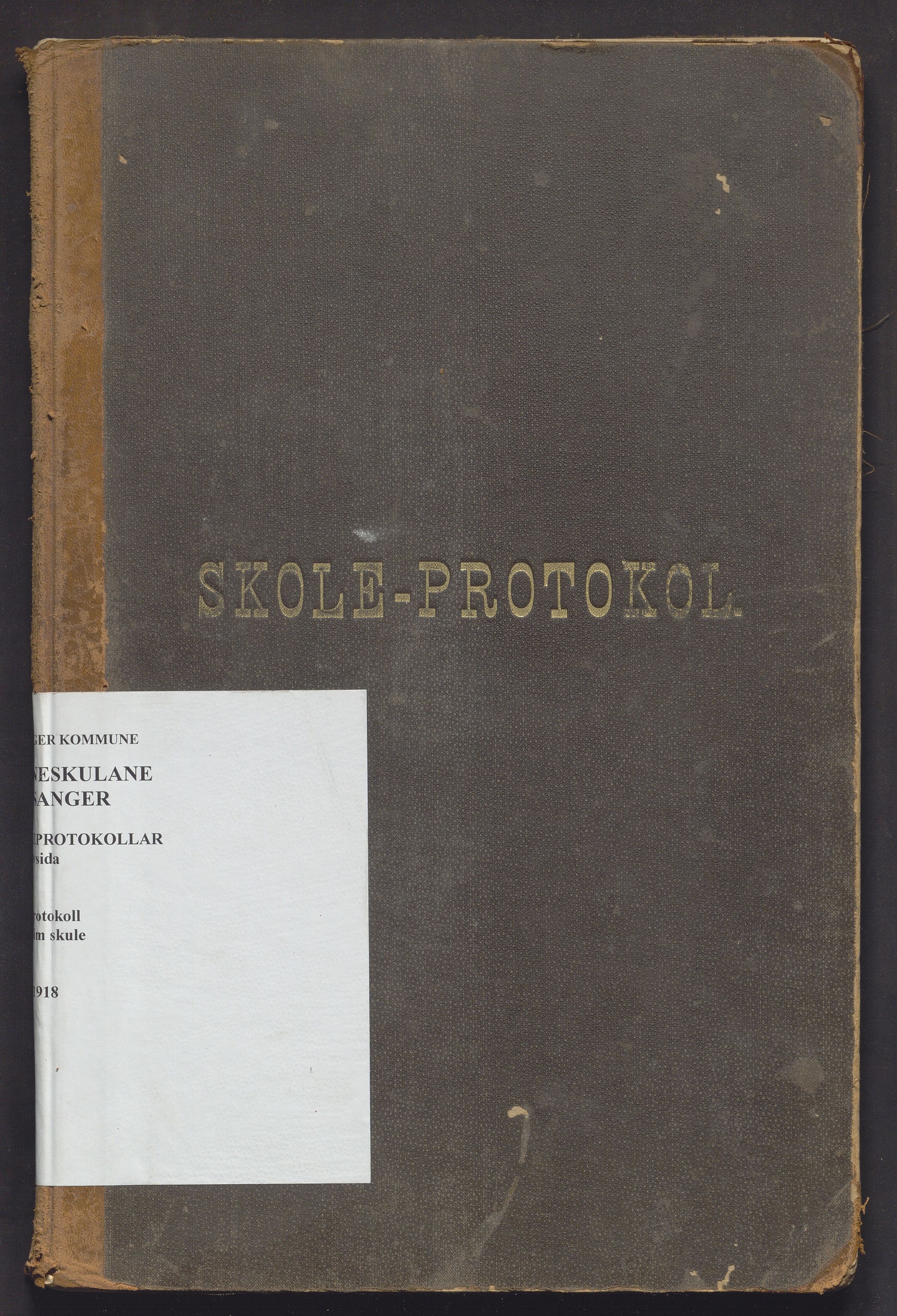 Hosanger kommune. Barneskulane, IKAH/1253a-231/F/Fa/L0004: Skuleprotokoll for Svenheim skule, 1893-1918