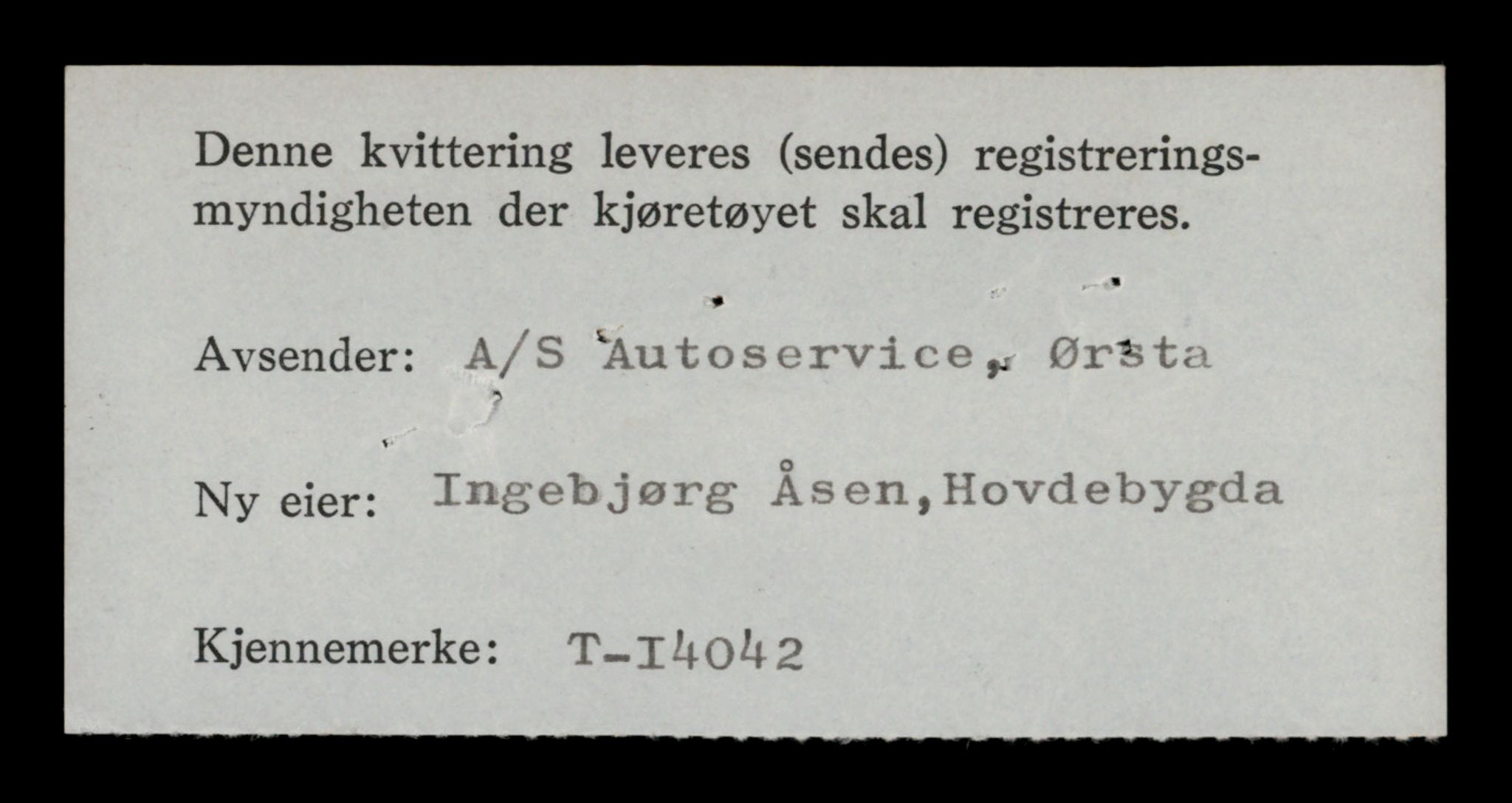 Møre og Romsdal vegkontor - Ålesund trafikkstasjon, AV/SAT-A-4099/F/Fe/L0042: Registreringskort for kjøretøy T 13906 - T 14079, 1927-1998, p. 2244