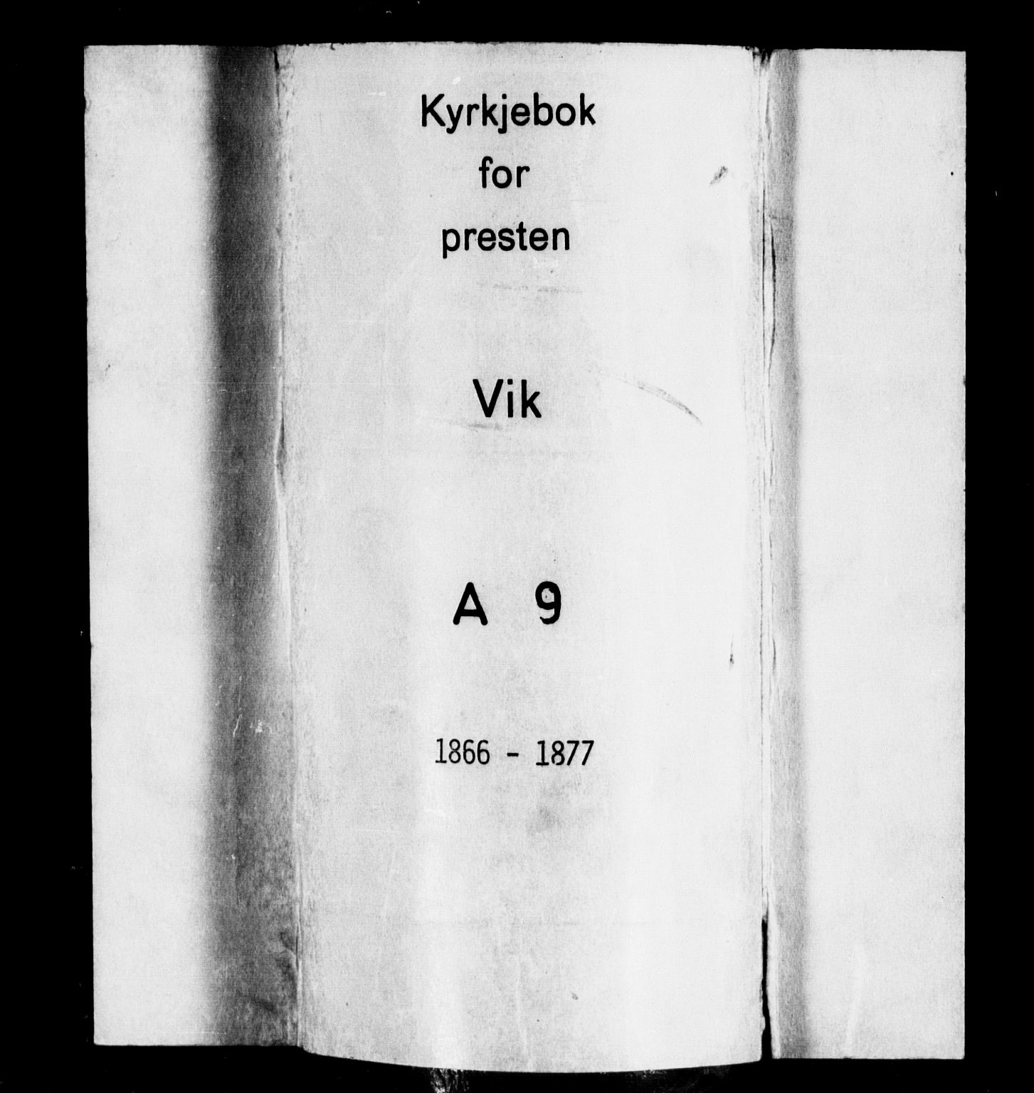 Vik sokneprestembete, SAB/A-81501: Parish register (official) no. A 9, 1866-1877