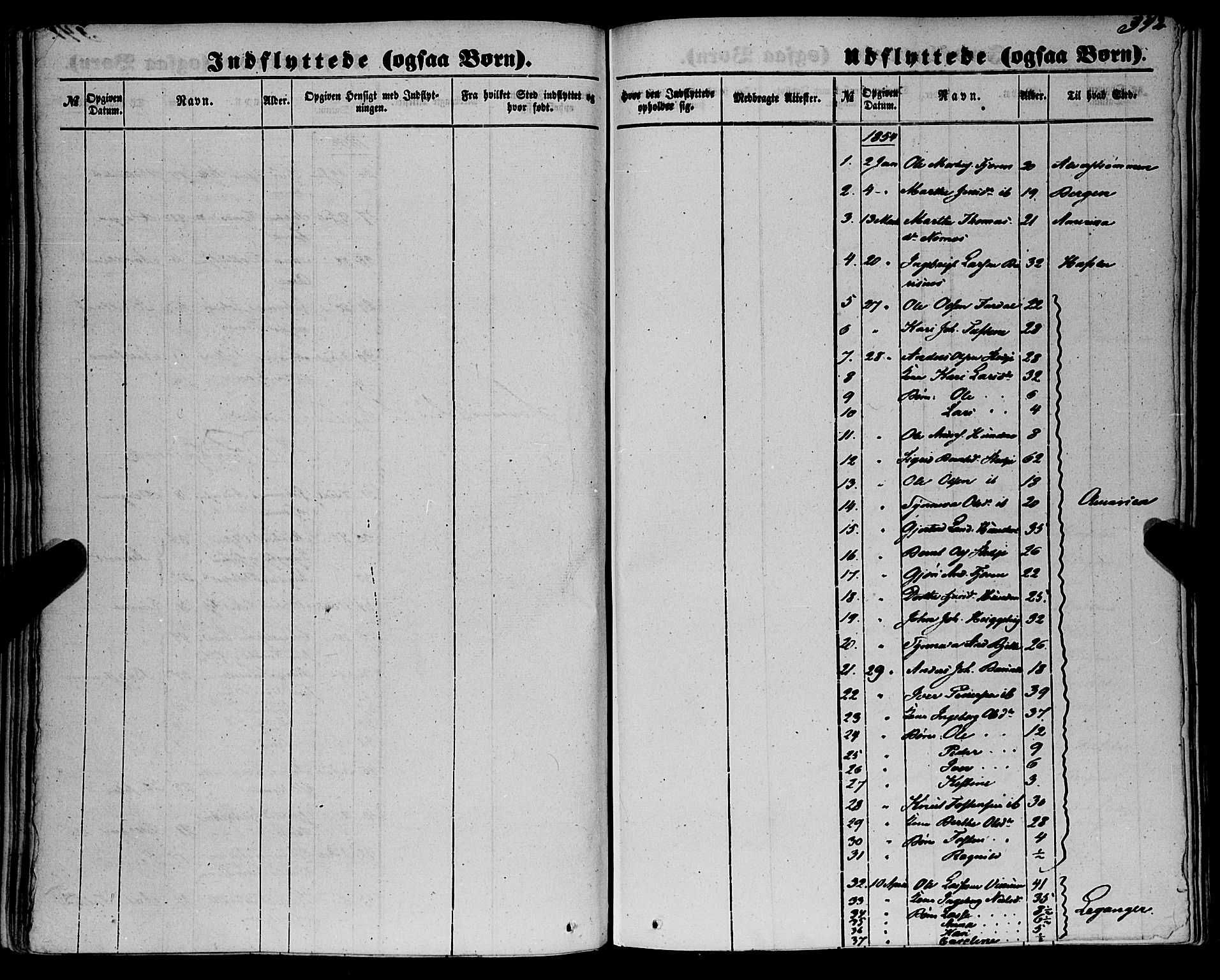 Sogndal sokneprestembete, SAB/A-81301/H/Haa/Haaa/L0012II: Parish register (official) no. A 12II, 1847-1877, p. 342