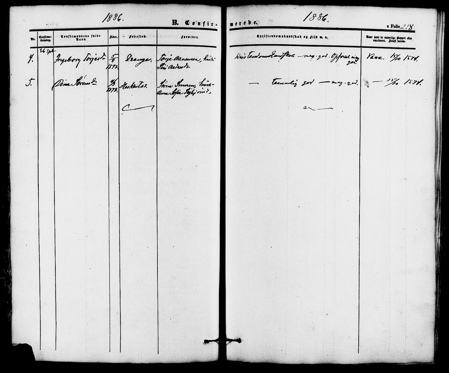 Lund sokneprestkontor, AV/SAST-A-101809/S06/L0010: Parish register (official) no. A 9, 1854-1886, p. 228