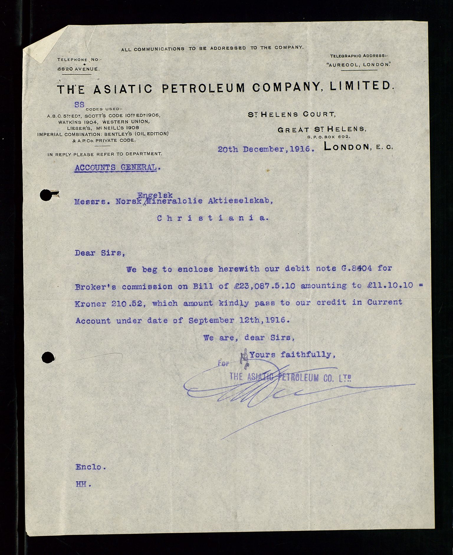 Pa 1521 - A/S Norske Shell, AV/SAST-A-101915/E/Ea/Eaa/L0001: Sjefskorrespondanse, 1917, p. 543