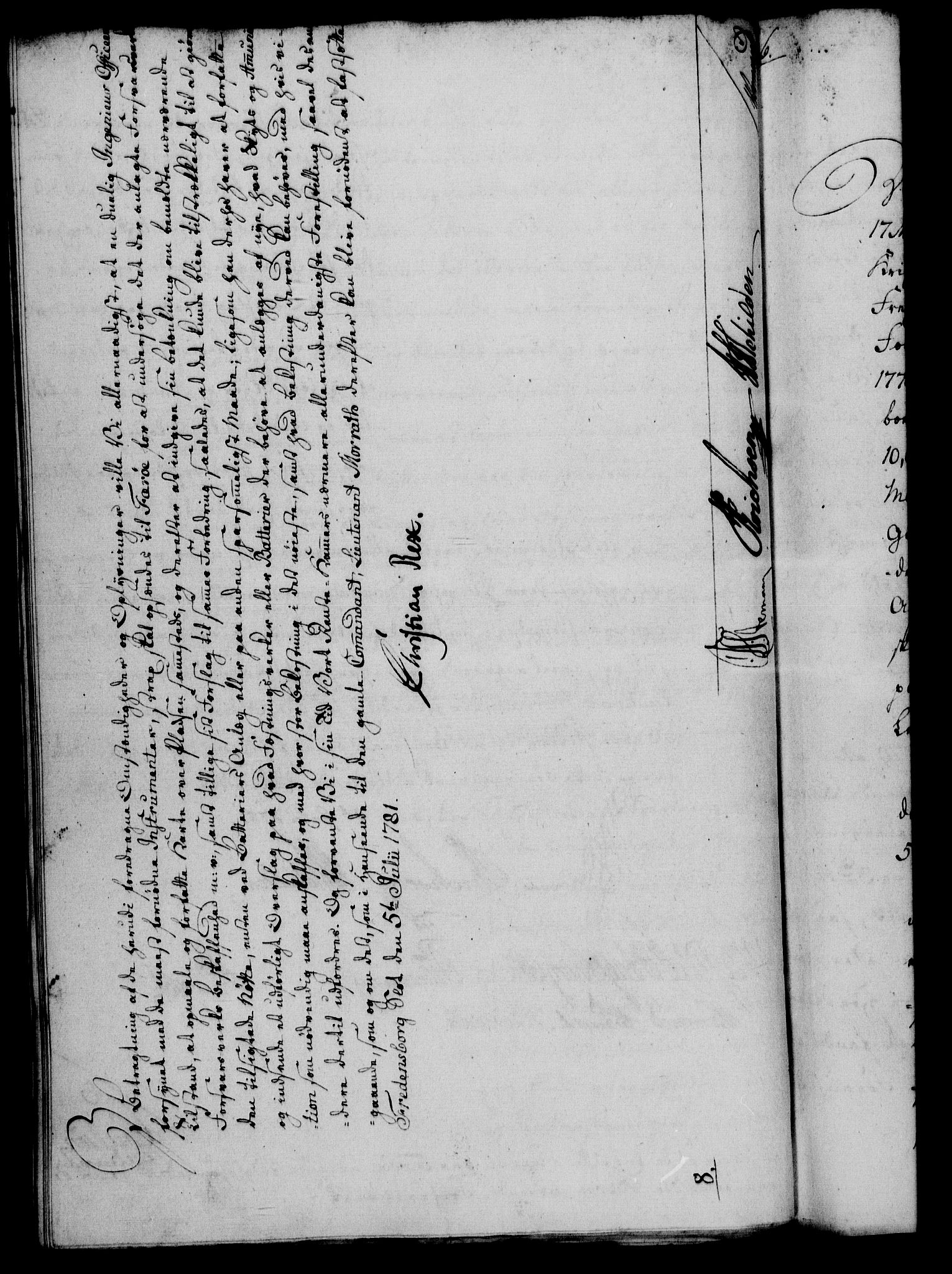 Rentekammeret, Kammerkanselliet, RA/EA-3111/G/Gf/Gfa/L0063: Norsk relasjons- og resolusjonsprotokoll (merket RK 52.63), 1781, p. 850