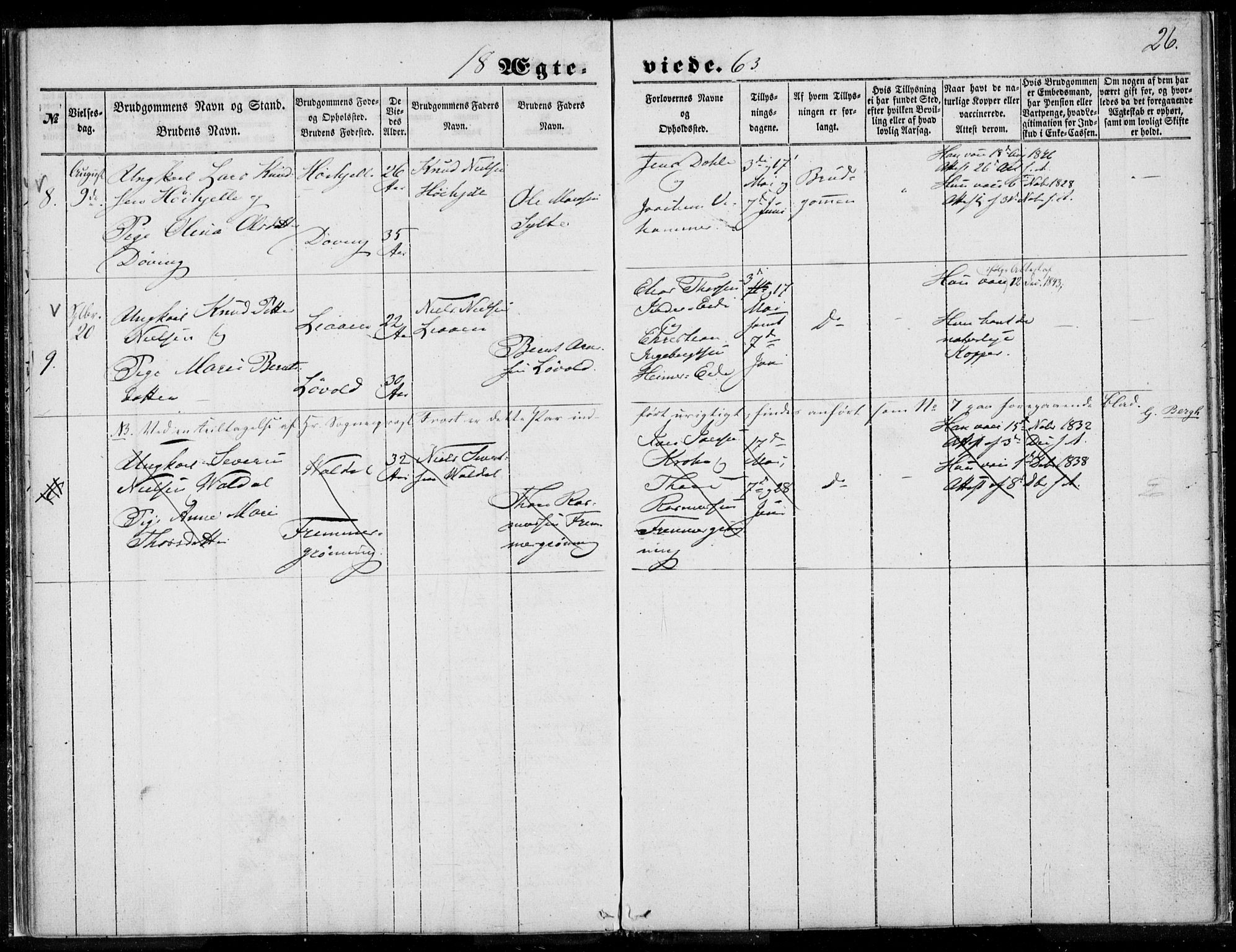 Ministerialprotokoller, klokkerbøker og fødselsregistre - Møre og Romsdal, AV/SAT-A-1454/519/L0250: Parish register (official) no. 519A09, 1850-1868, p. 26