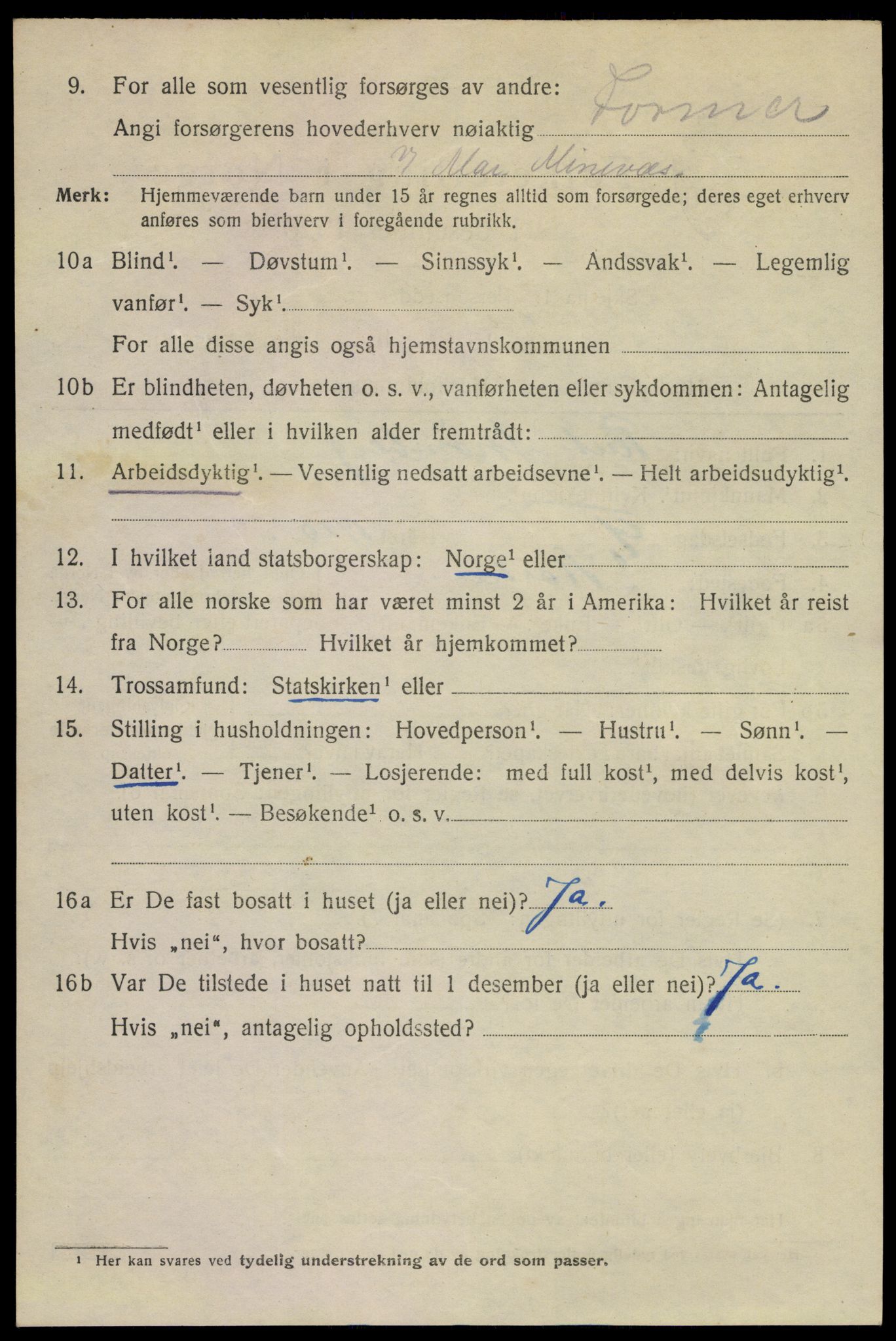SAKO, 1920 census for Horten, 1920, p. 19286
