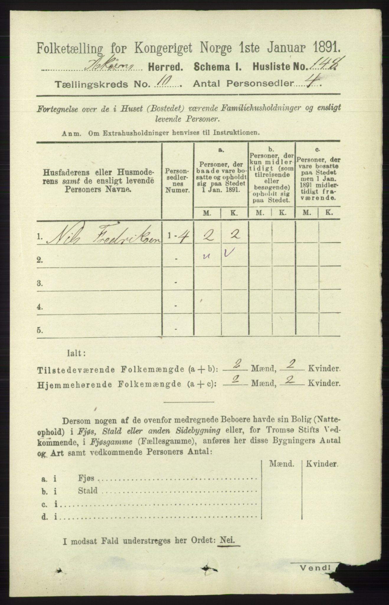 RA, 1891 census for 1247 Askøy, 1891, p. 6405