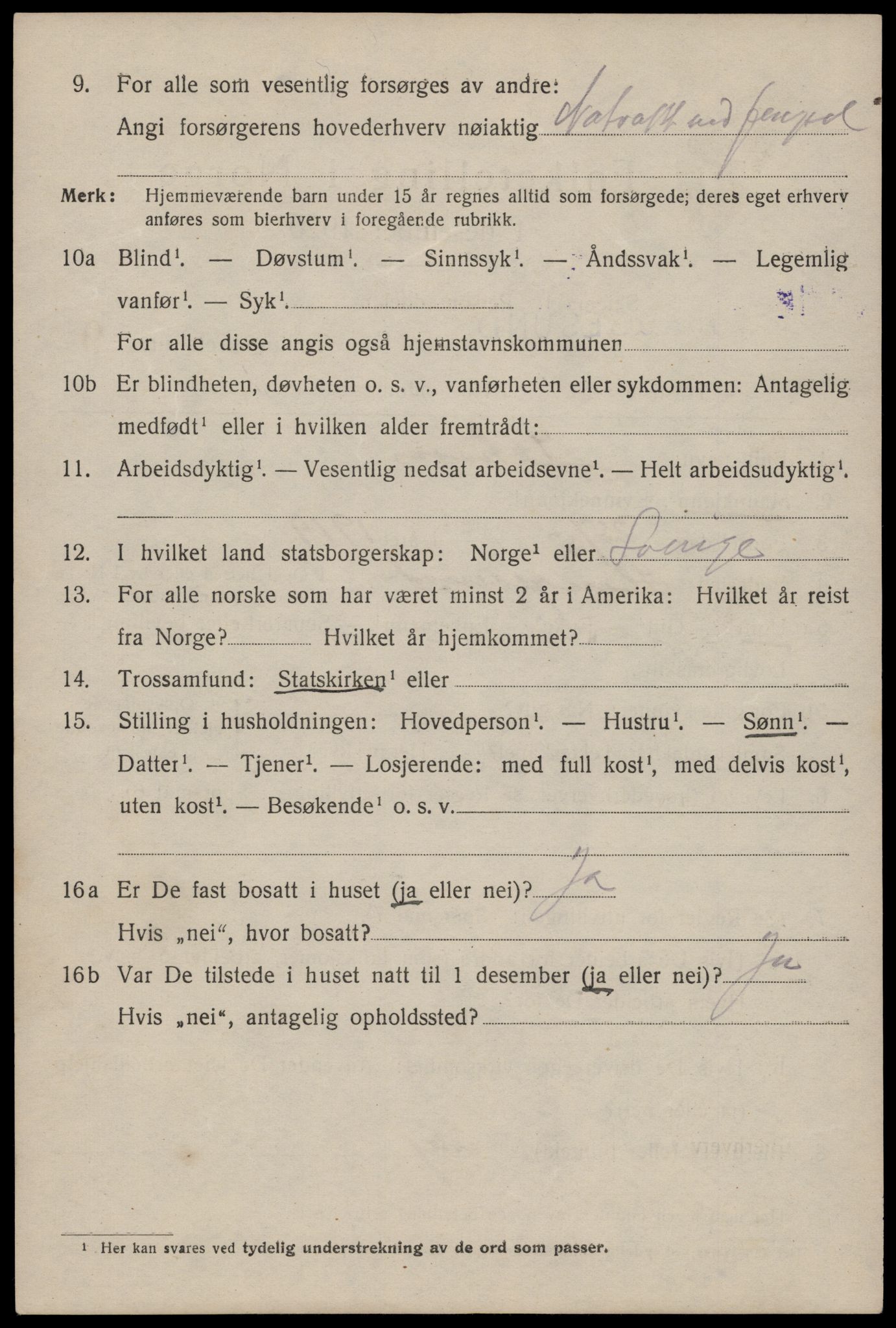 SAST, 1920 census for Haugesund, 1920, p. 32180