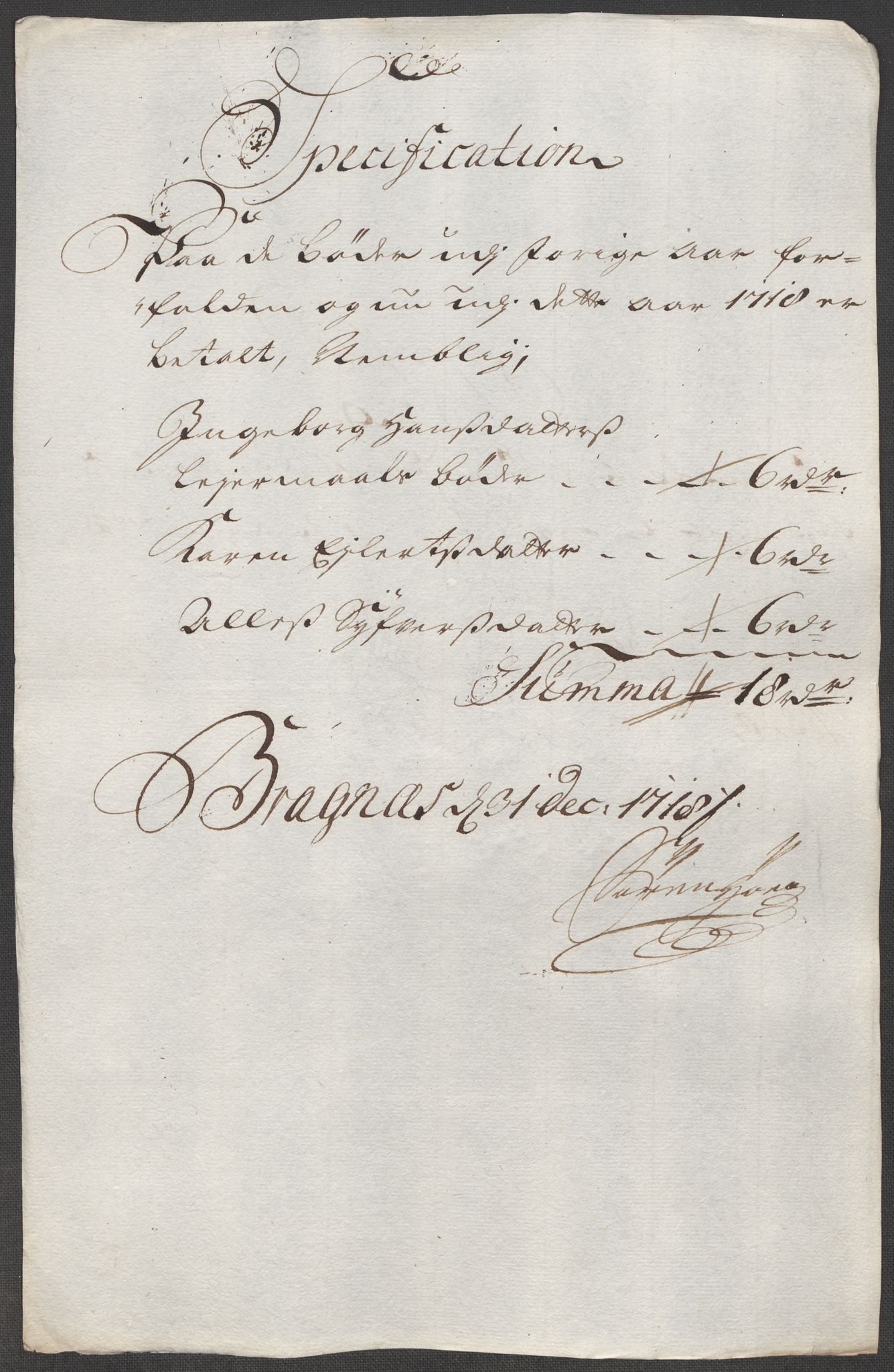 Rentekammeret inntil 1814, Reviderte regnskaper, Fogderegnskap, AV/RA-EA-4092/R31/L1712: Fogderegnskap Hurum, Røyken, Eiker, Lier og Buskerud, 1718, p. 172