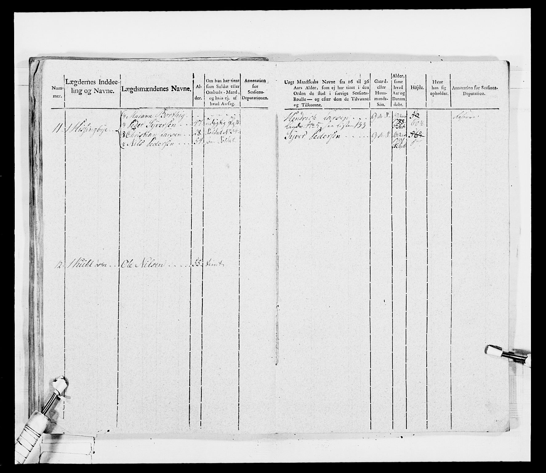 Generalitets- og kommissariatskollegiet, Det kongelige norske kommissariatskollegium, AV/RA-EA-5420/E/Eh/L0030a: Sønnafjelske gevorbne infanteriregiment, 1807, p. 482