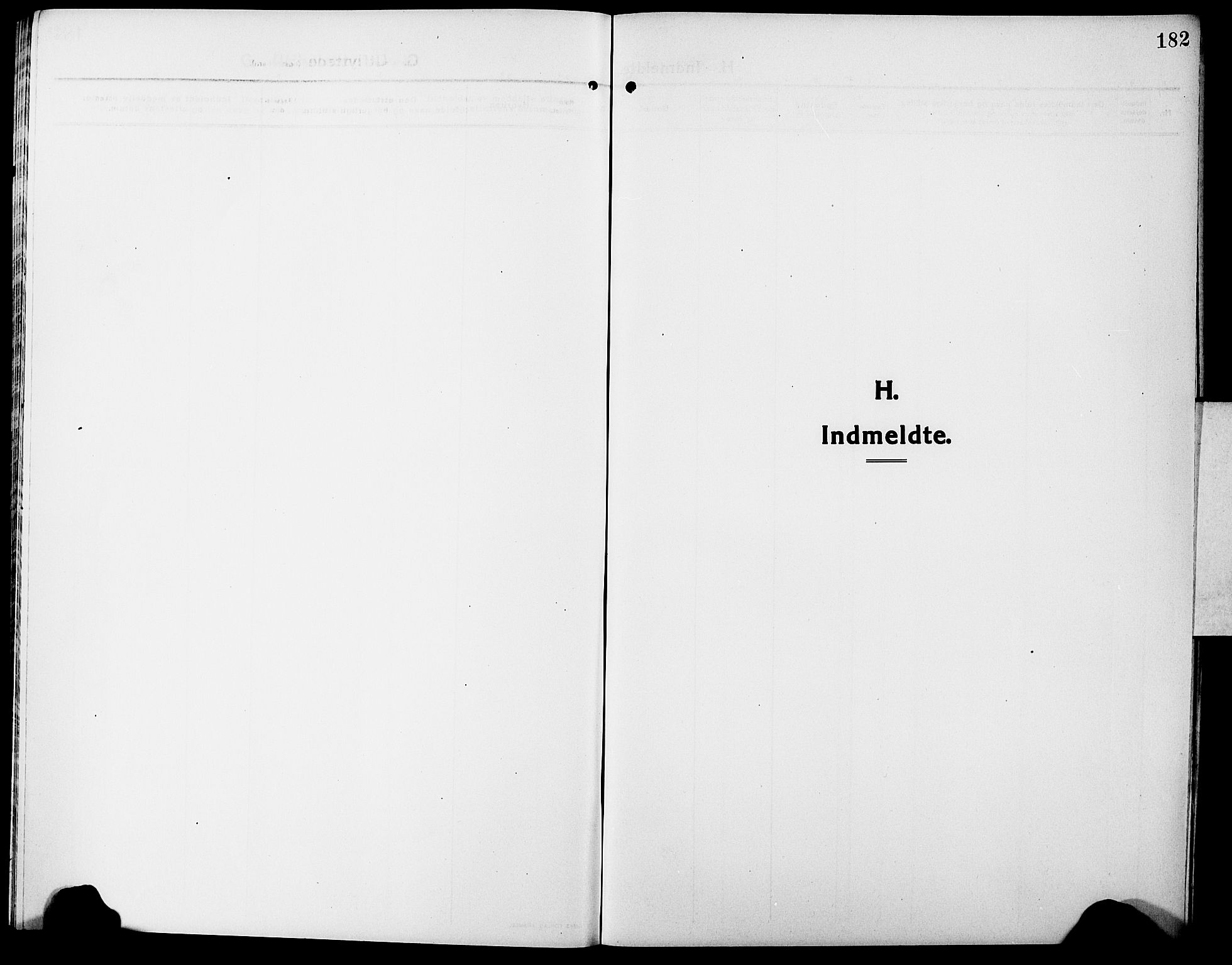 Ministerialprotokoller, klokkerbøker og fødselsregistre - Nordland, AV/SAT-A-1459/888/L1269: Parish register (copy) no. 888C07, 1913-1927, p. 182