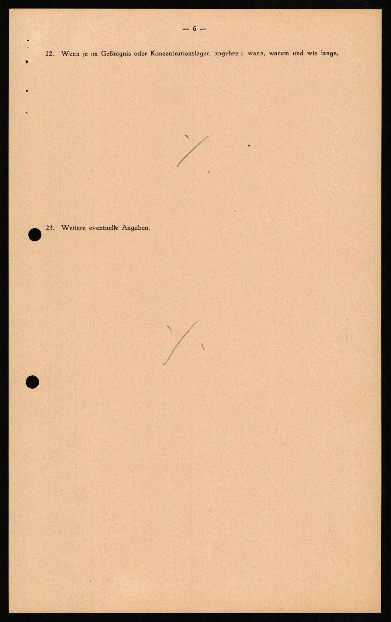 Forsvaret, Forsvarets overkommando II, RA/RAFA-3915/D/Db/L0011: CI Questionaires. Tyske okkupasjonsstyrker i Norge. Tyskere., 1945-1946, p. 60