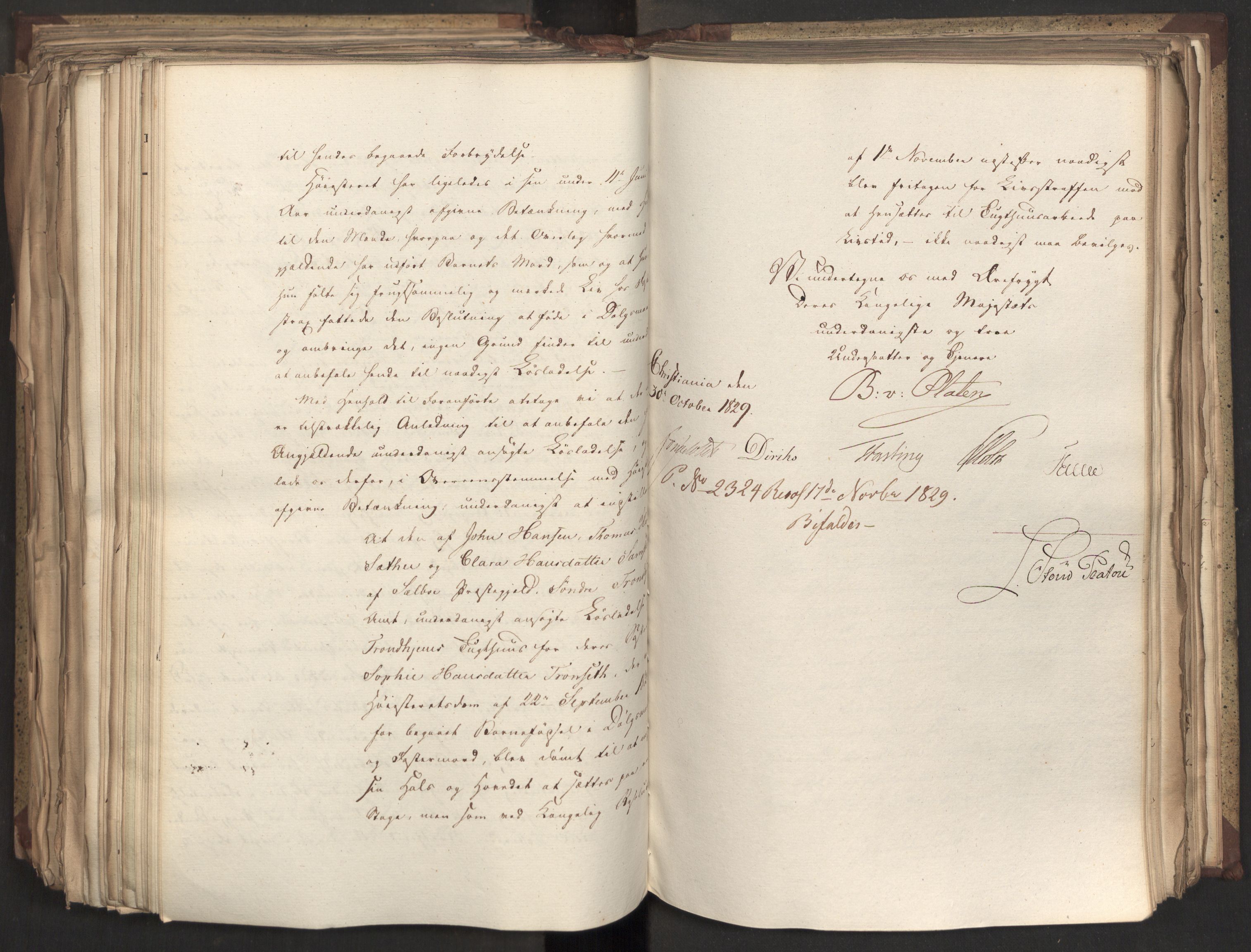 Statsrådsavdelingen i Stockholm, AV/RA-S-1003/D/Da/L0061: Regjeringsinnstillinger nr. 1501-1666, 1829, p. 386