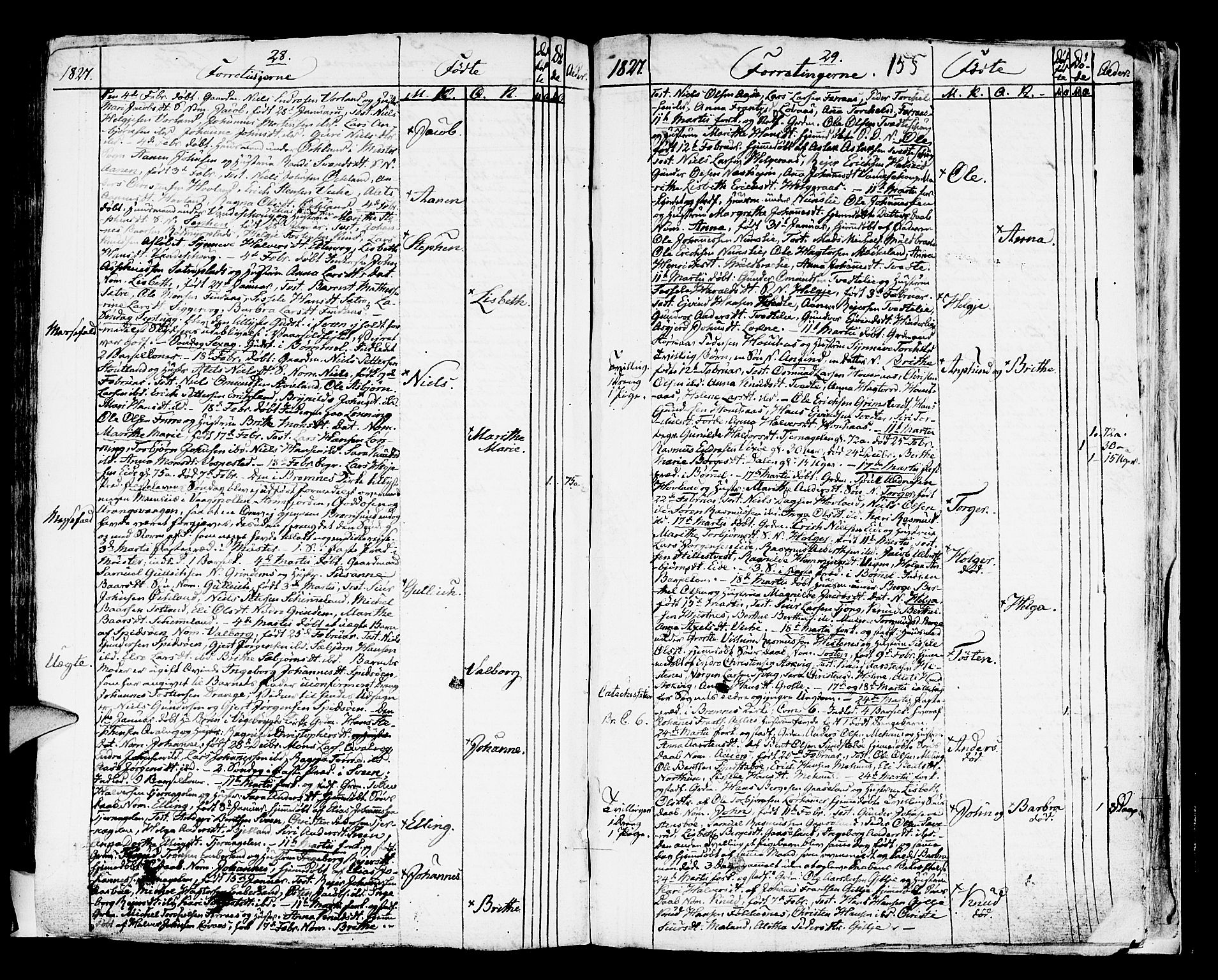 Finnås sokneprestembete, SAB/A-99925/H/Ha/Haa/Haaa/L0004: Parish register (official) no. A 4, 1804-1830, p. 155