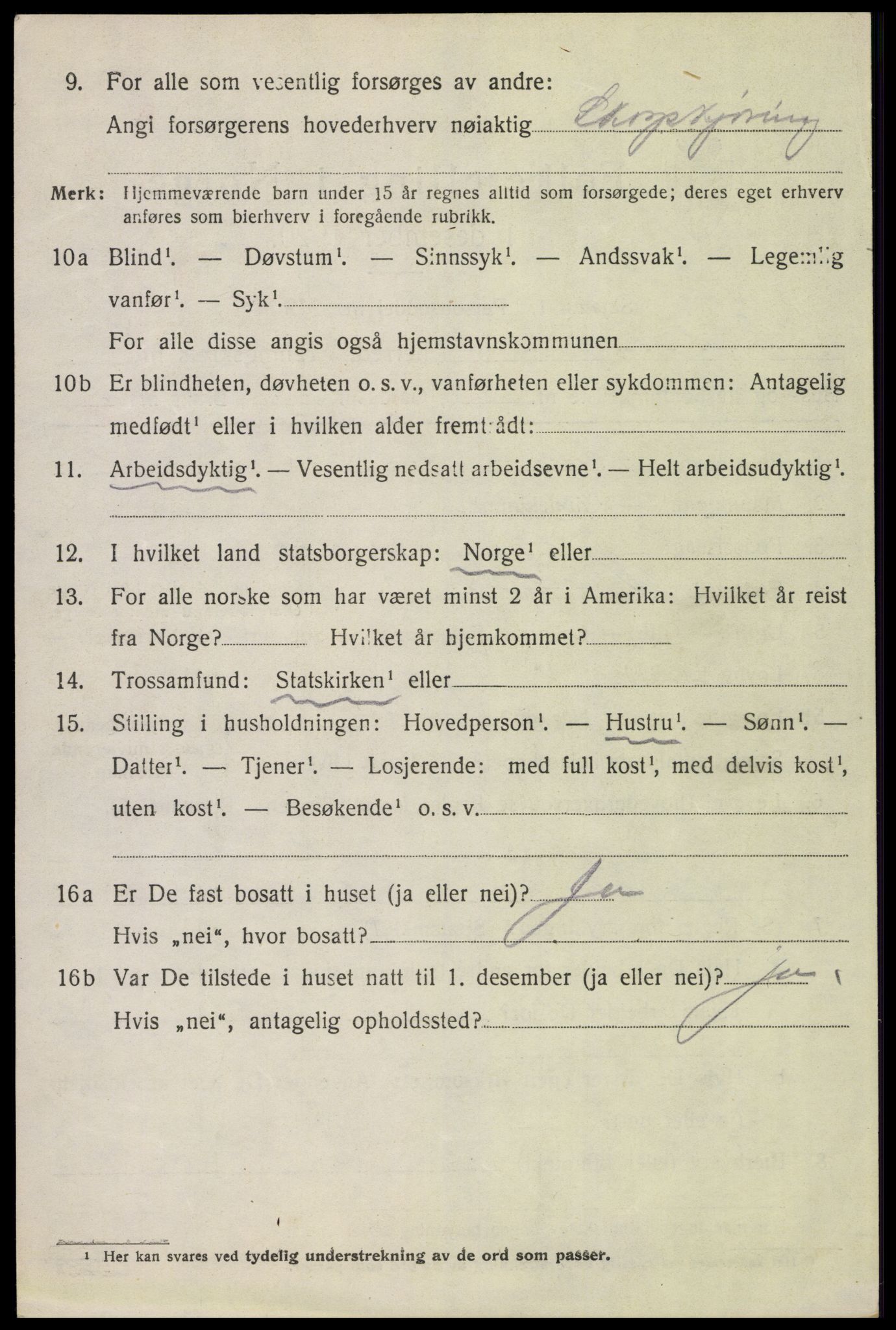 SAH, 1920 census for Eidskog, 1920, p. 10004