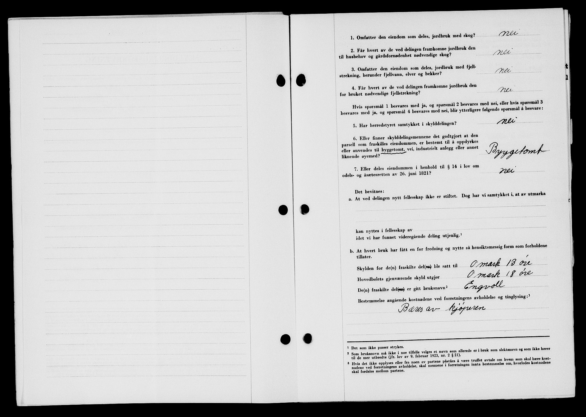 Flekkefjord sorenskriveri, SAK/1221-0001/G/Gb/Gba/L0065: Mortgage book no. A-13, 1949-1949, Diary no: : 281/1949