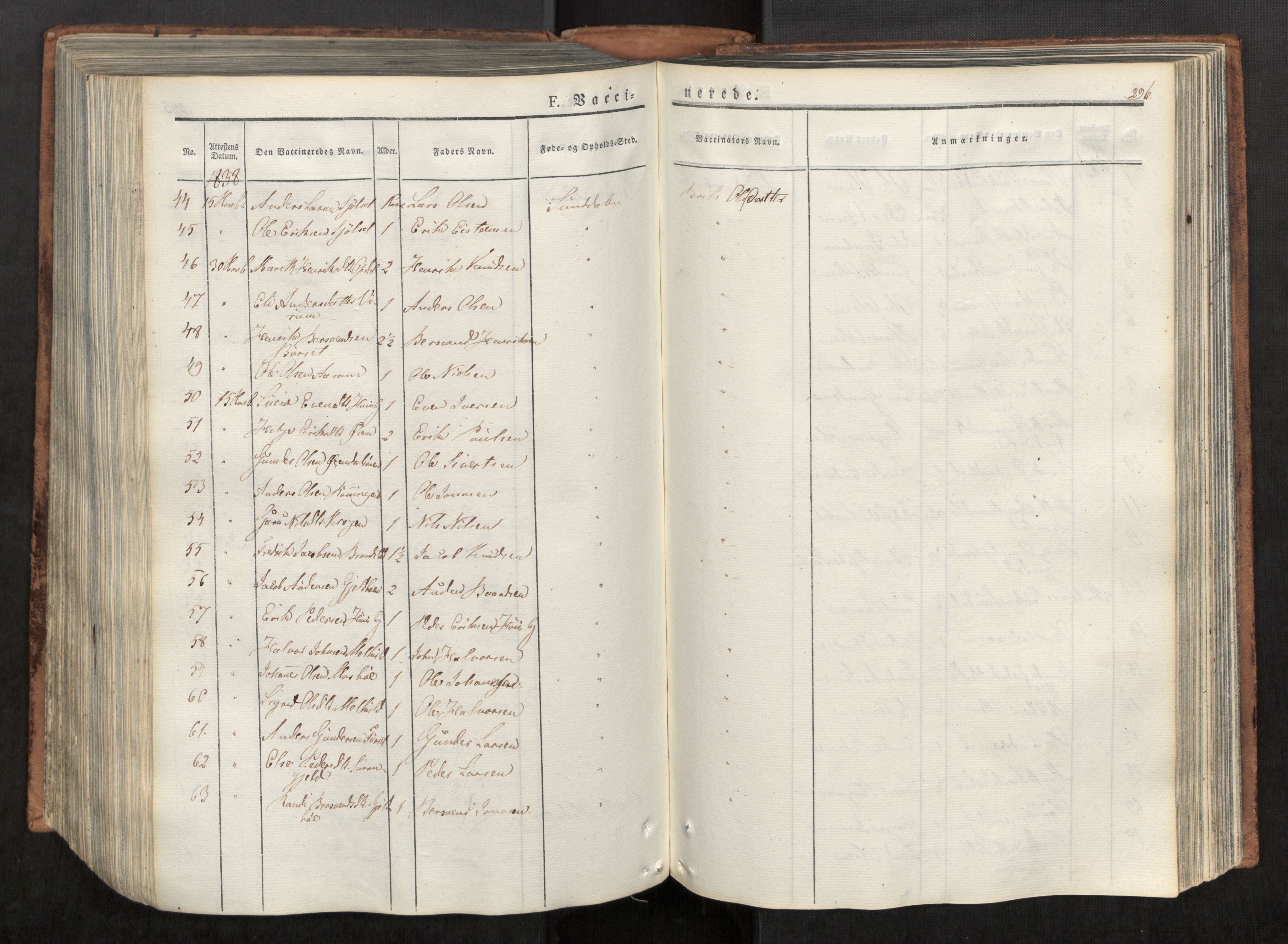 Ministerialprotokoller, klokkerbøker og fødselsregistre - Møre og Romsdal, AV/SAT-A-1454/590/L1012: Parish register (official) no. 590A04, 1832-1846, p. 296