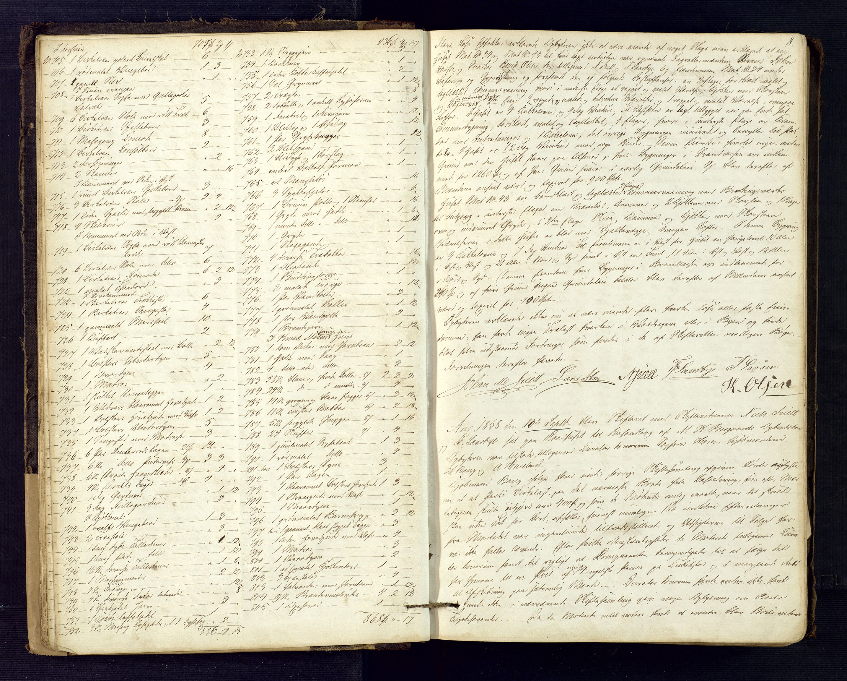 Risør byfogd, AV/SAK-1222-0005/H/Hc/L0002: Skifteprotokoll nr. 2, 1858-1871, p. 8