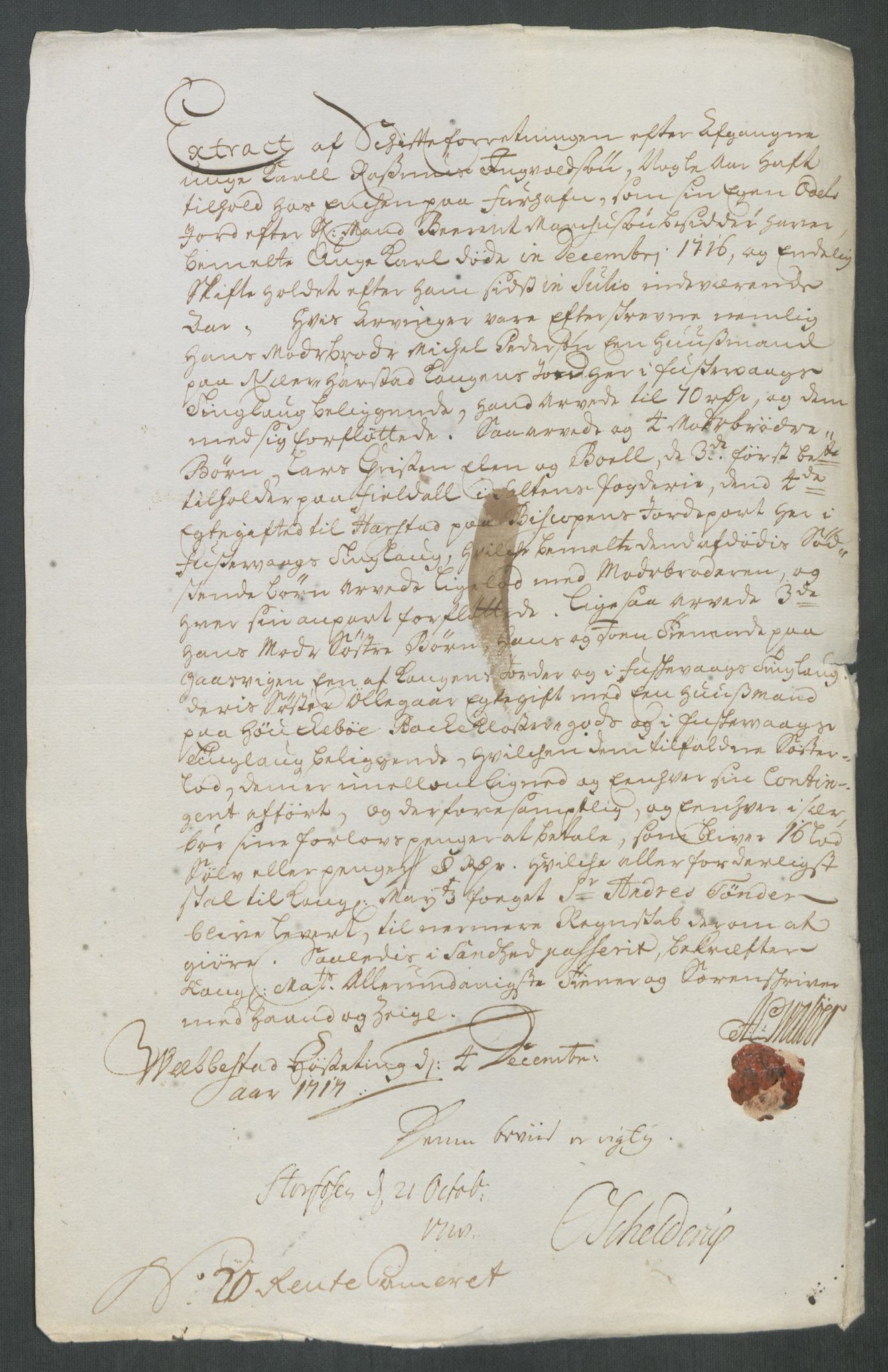 Rentekammeret inntil 1814, Reviderte regnskaper, Fogderegnskap, AV/RA-EA-4092/R68/L4763: Fogderegnskap Senja og Troms, 1717, p. 354