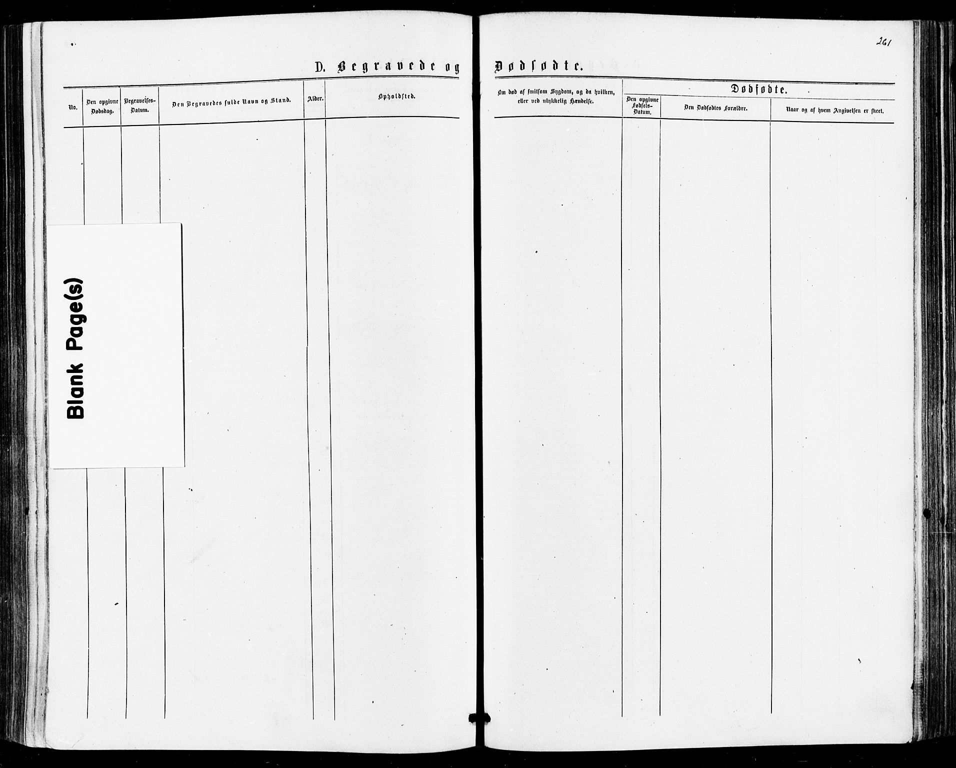 Askim prestekontor Kirkebøker, AV/SAO-A-10900/F/Fa/L0006: Parish register (official) no. 6, 1874-1881, p. 261