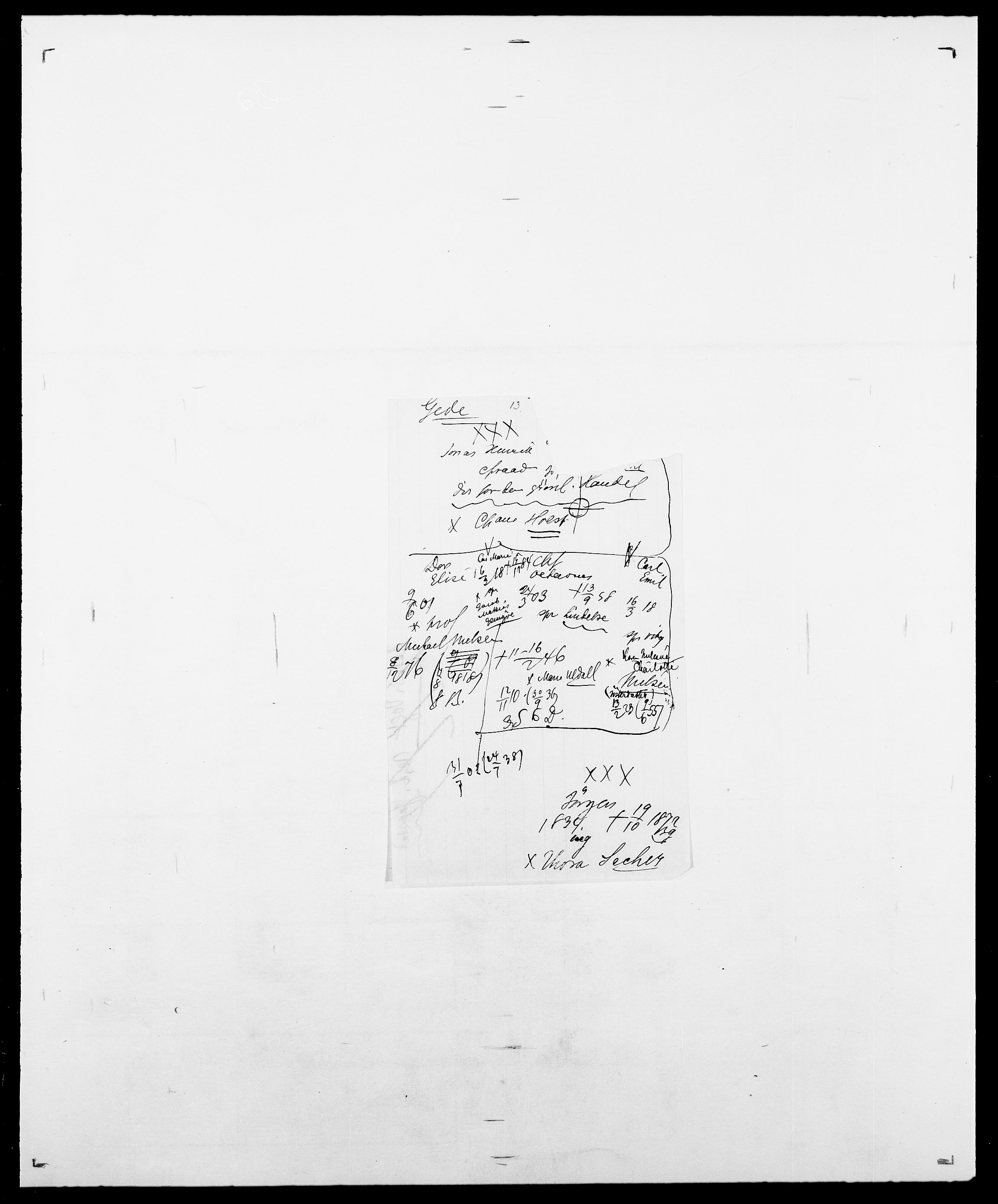 Delgobe, Charles Antoine - samling, AV/SAO-PAO-0038/D/Da/L0014: Giebdhausen - Grip, p. 90