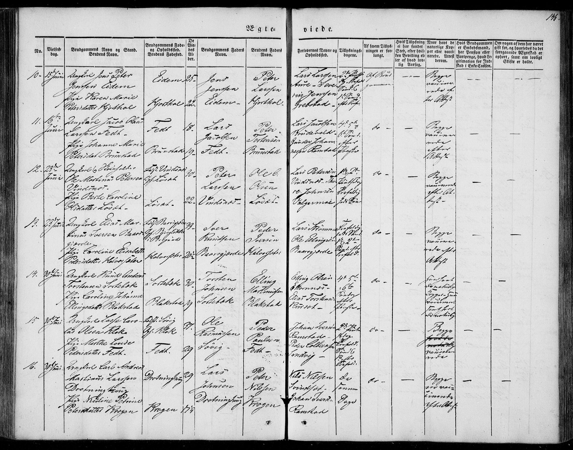 Ministerialprotokoller, klokkerbøker og fødselsregistre - Møre og Romsdal, AV/SAT-A-1454/522/L0312: Parish register (official) no. 522A07, 1843-1851, p. 146