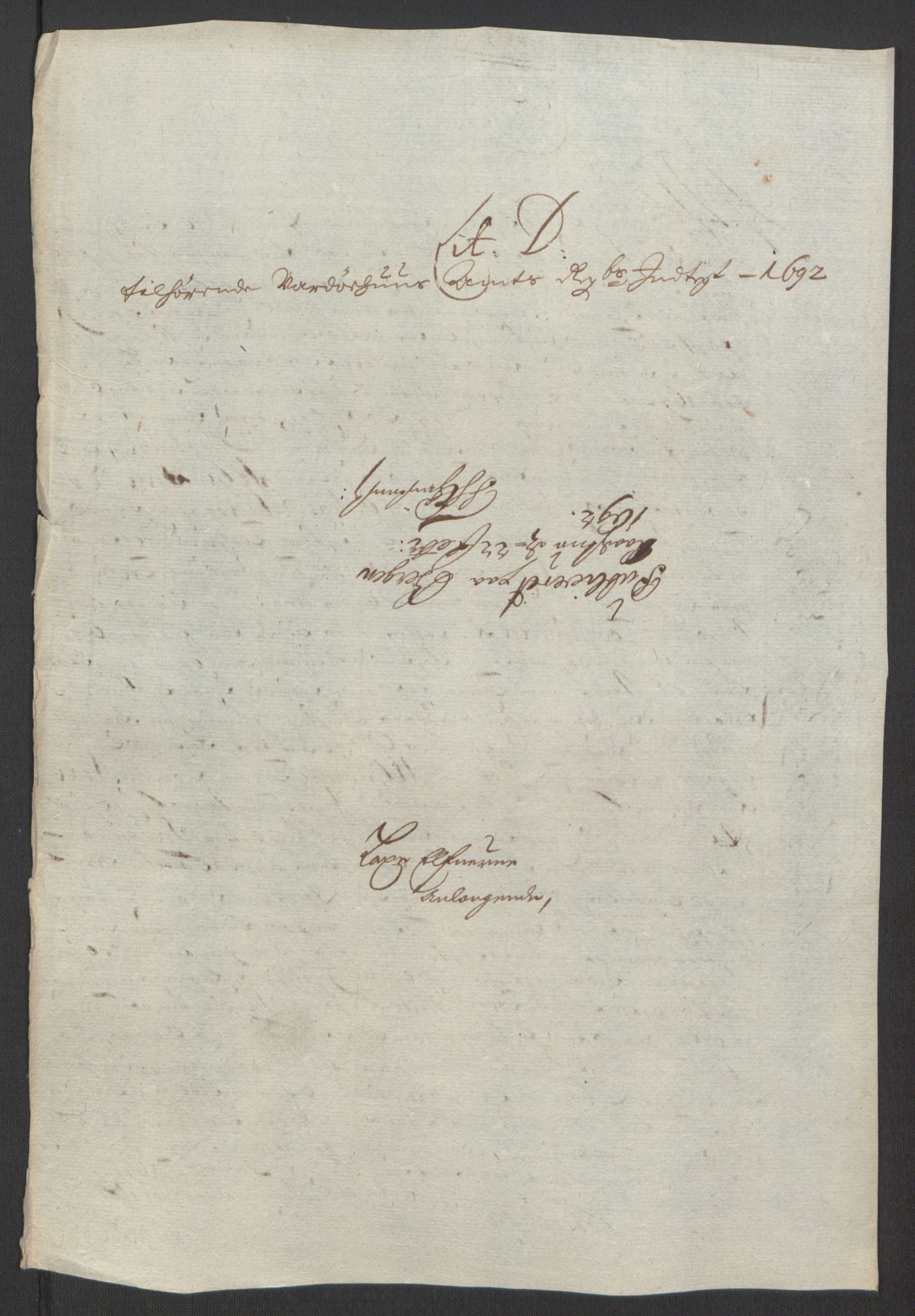 Rentekammeret inntil 1814, Reviderte regnskaper, Fogderegnskap, RA/EA-4092/R69/L4851: Fogderegnskap Finnmark/Vardøhus, 1691-1700, p. 172