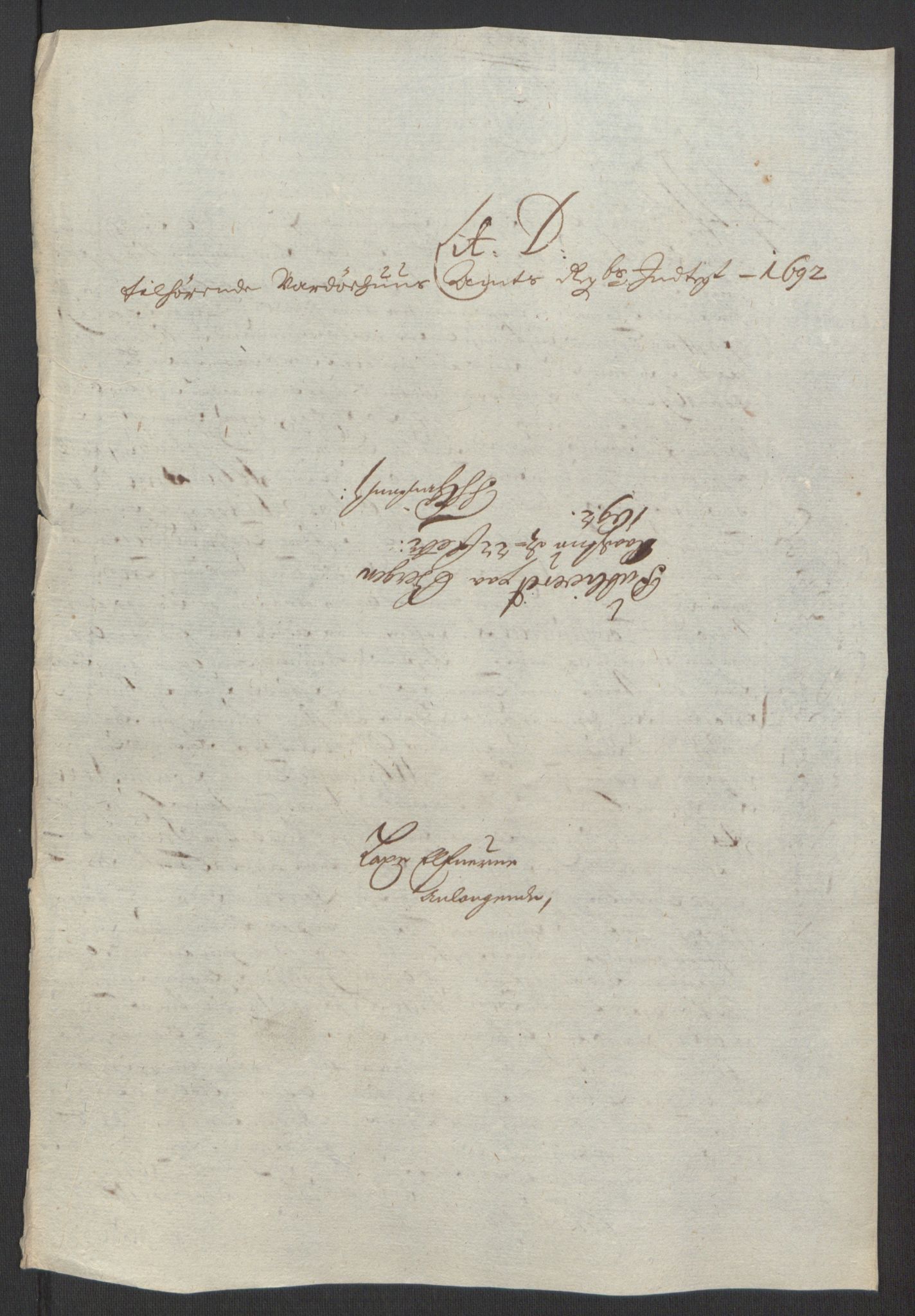 Rentekammeret inntil 1814, Reviderte regnskaper, Fogderegnskap, AV/RA-EA-4092/R69/L4851: Fogderegnskap Finnmark/Vardøhus, 1691-1700, p. 172