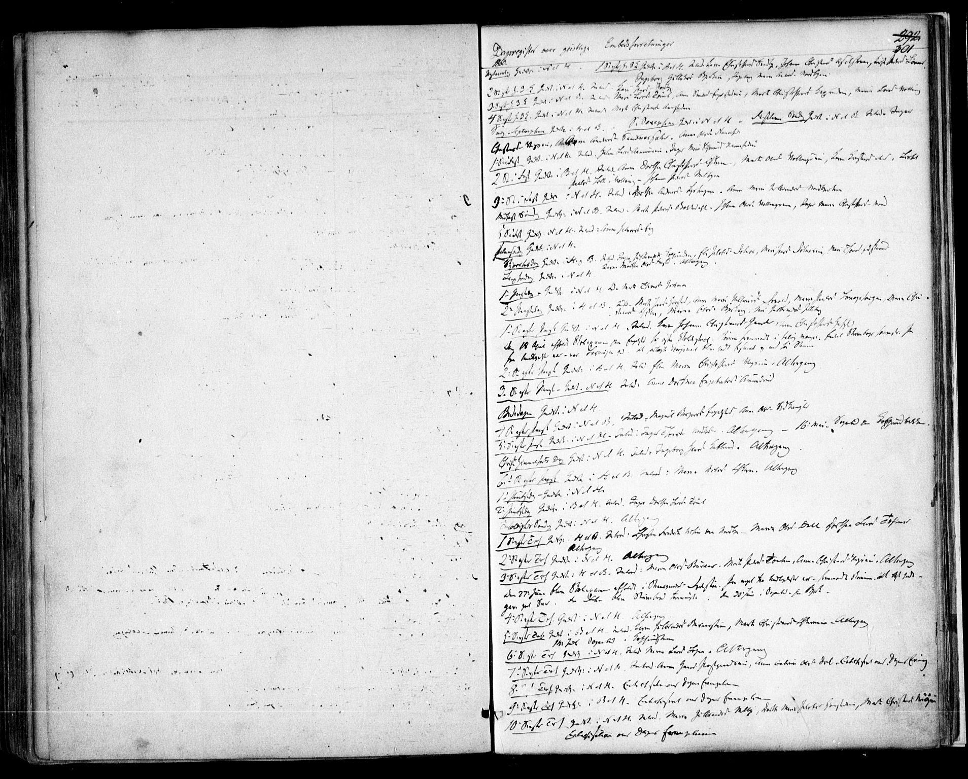 Nannestad prestekontor Kirkebøker, SAO/A-10414a/F/Fa/L0012: Parish register (official) no. I 12, 1860-1872, p. 301