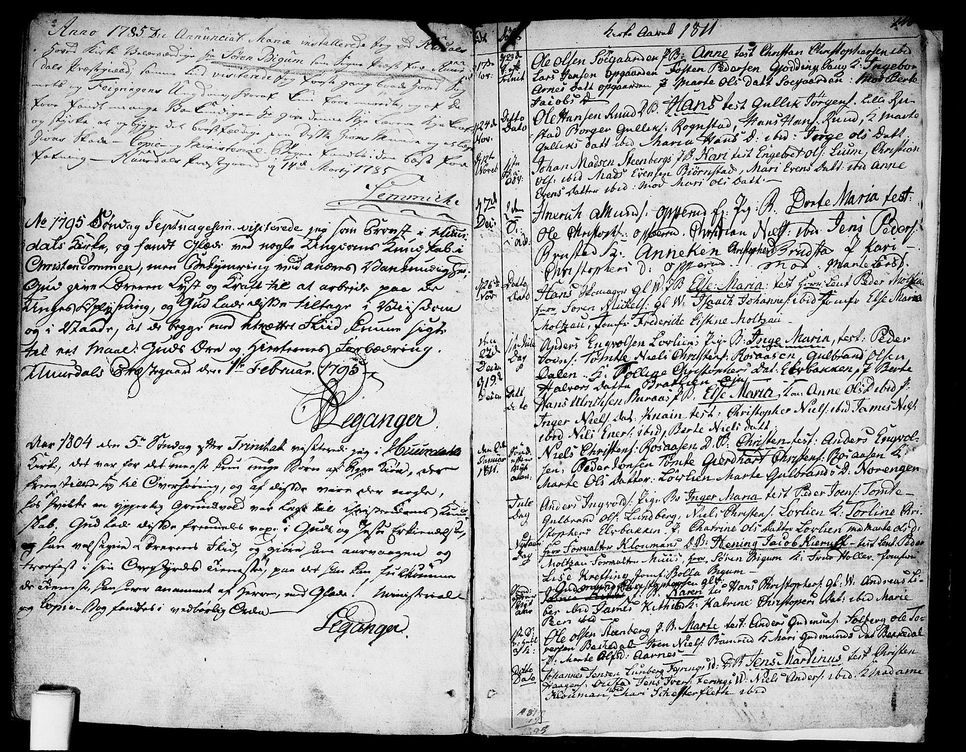 Hurdal prestekontor Kirkebøker, SAO/A-10889/F/Fa/L0001: Parish register (official) no. I 1, 1777-1812, p. 140
