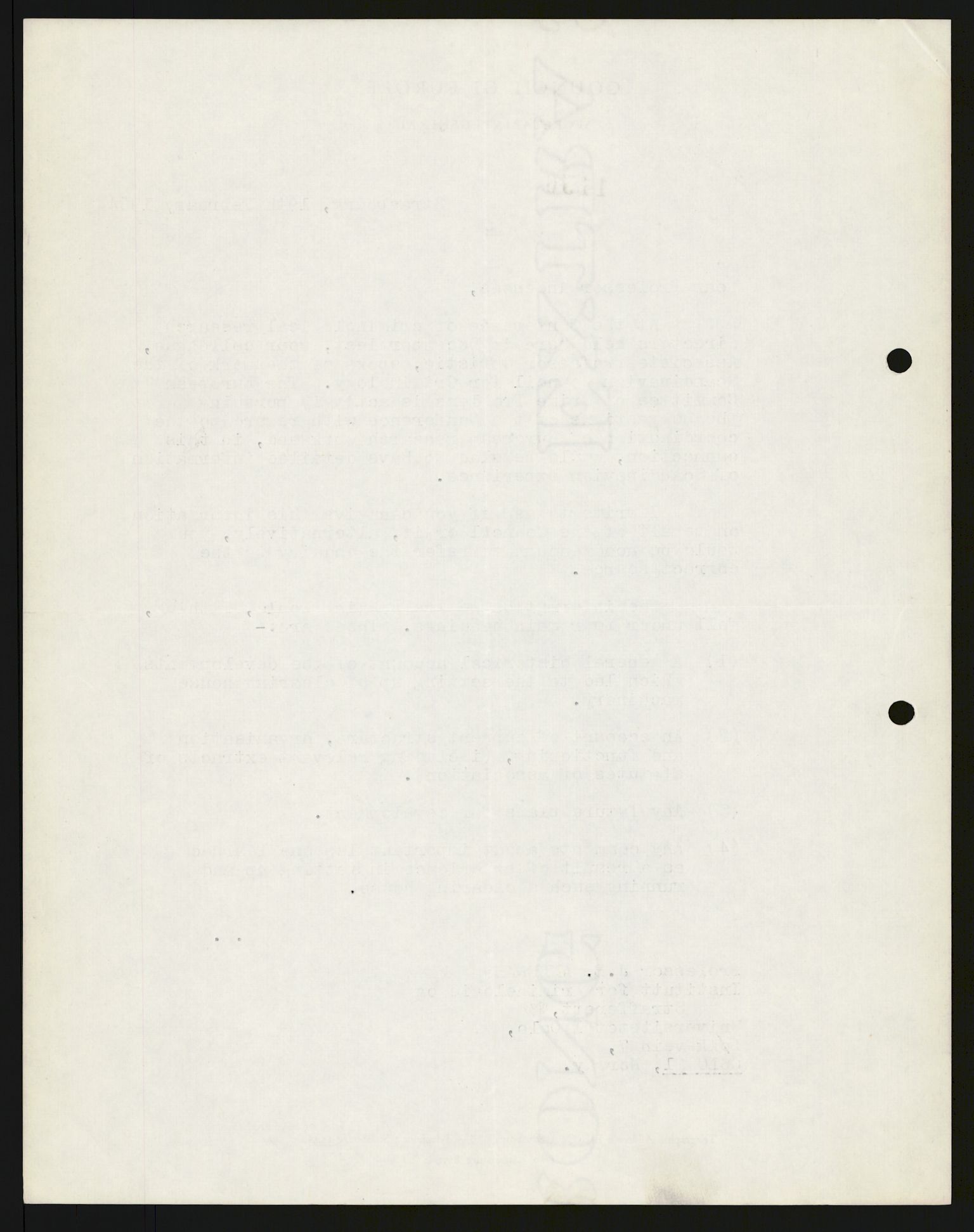 Justisdepartementet, Nordisk samarbeidsråd for kriminologi, AV/RA-S-1164/D/Da/L0001: A Rådets virksomhet, 1961-1974, p. 1177