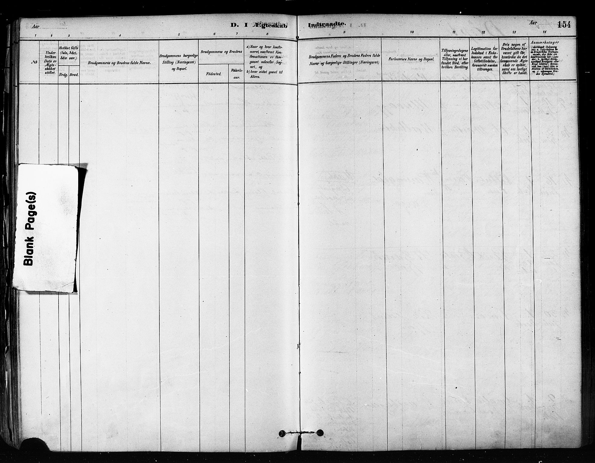 Talvik sokneprestkontor, SATØ/S-1337/H/Ha/L0012kirke: Parish register (official) no. 12, 1878-1886, p. 154