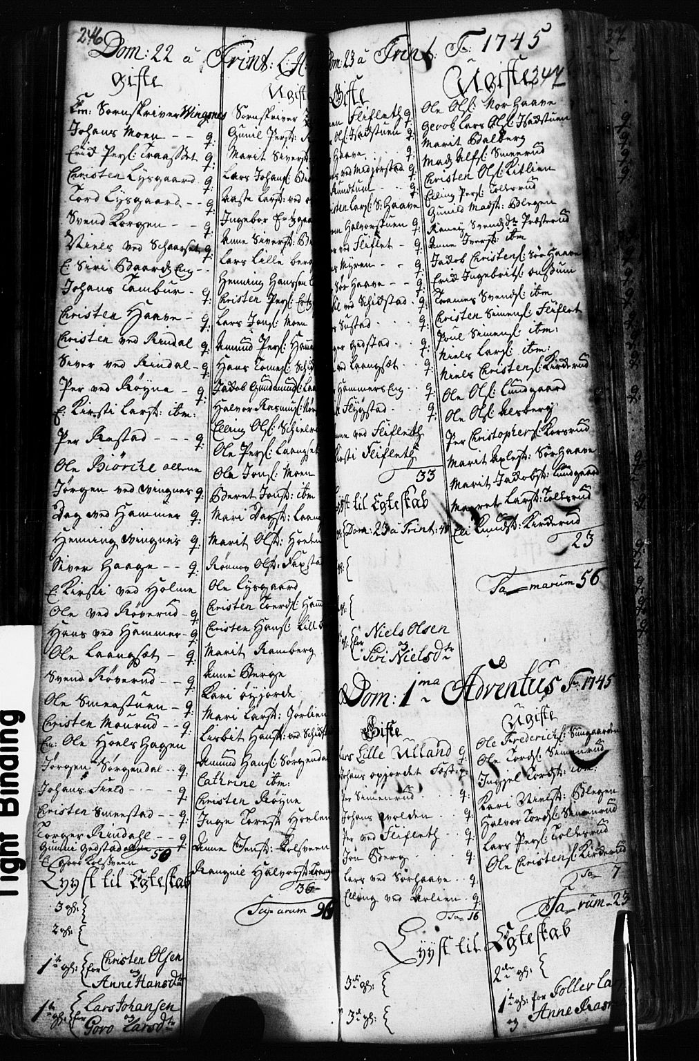 Fåberg prestekontor, AV/SAH-PREST-086/H/Ha/Hab/L0002: Parish register (copy) no. 2, 1741-1756, p. 246-247