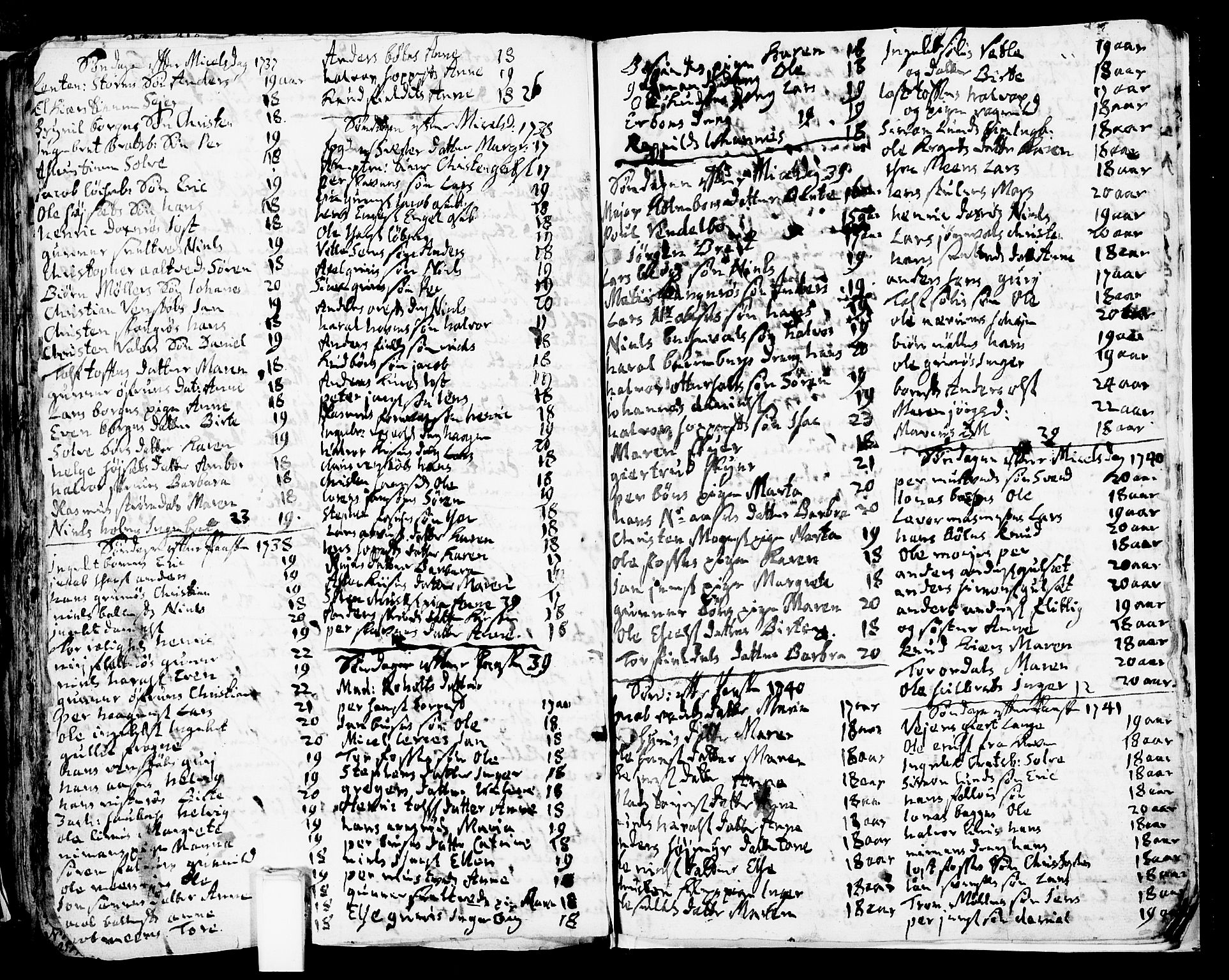 Gjerpen kirkebøker, AV/SAKO-A-265/F/Fa/L0001: Parish register (official) no. I 1, 1681-1746