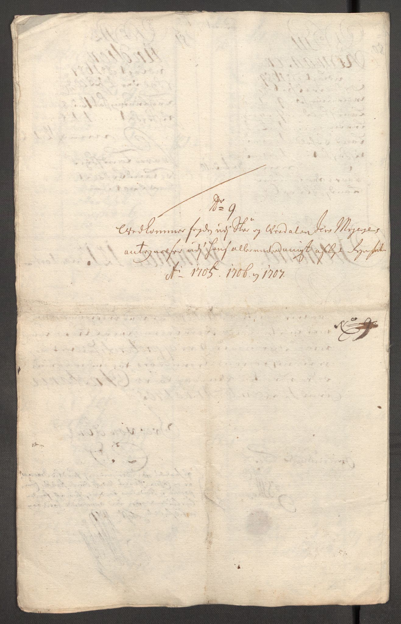 Rentekammeret inntil 1814, Reviderte regnskaper, Fogderegnskap, AV/RA-EA-4092/R62/L4197: Fogderegnskap Stjørdal og Verdal, 1707, p. 353