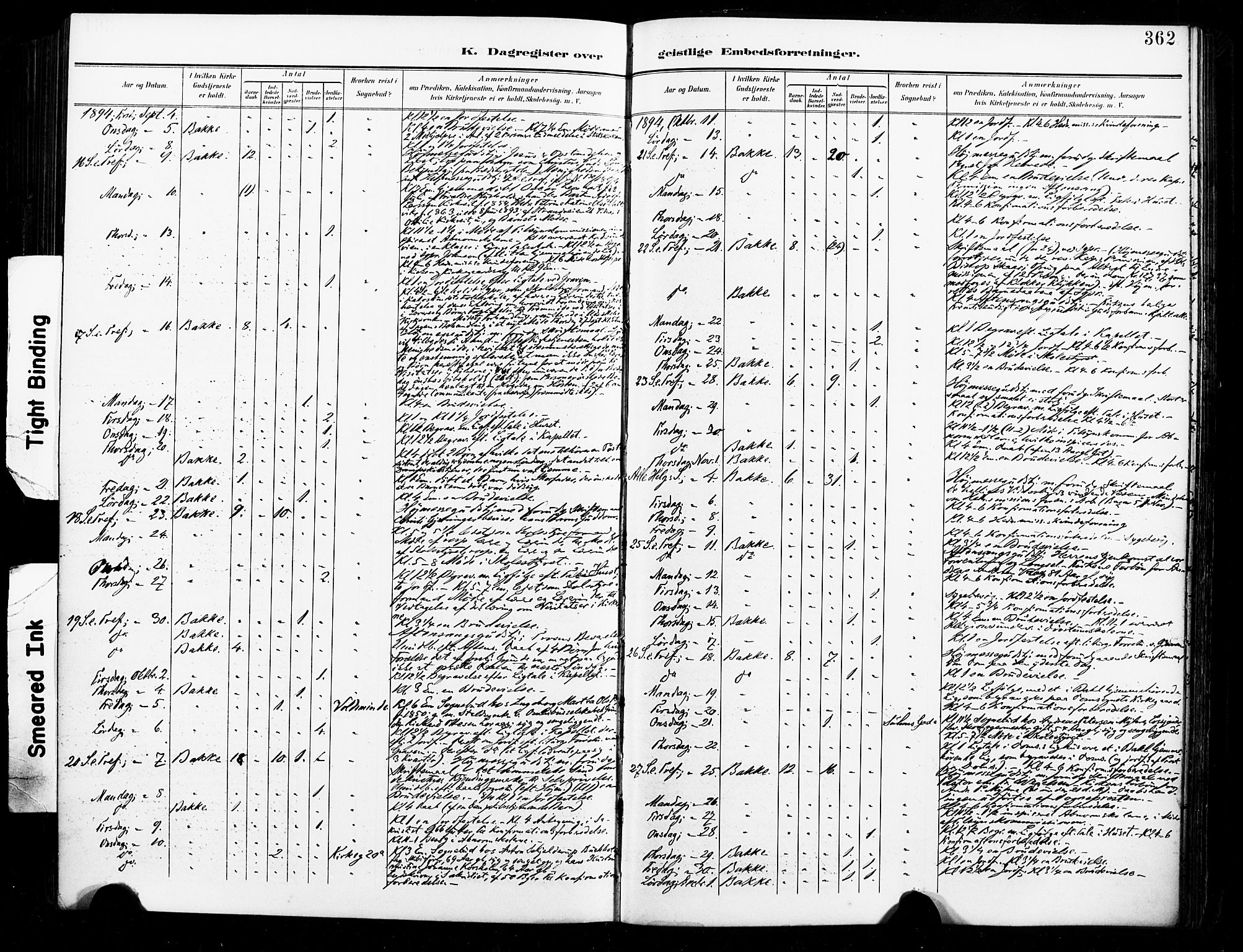 Ministerialprotokoller, klokkerbøker og fødselsregistre - Sør-Trøndelag, SAT/A-1456/604/L0198: Parish register (official) no. 604A19, 1893-1900, p. 362