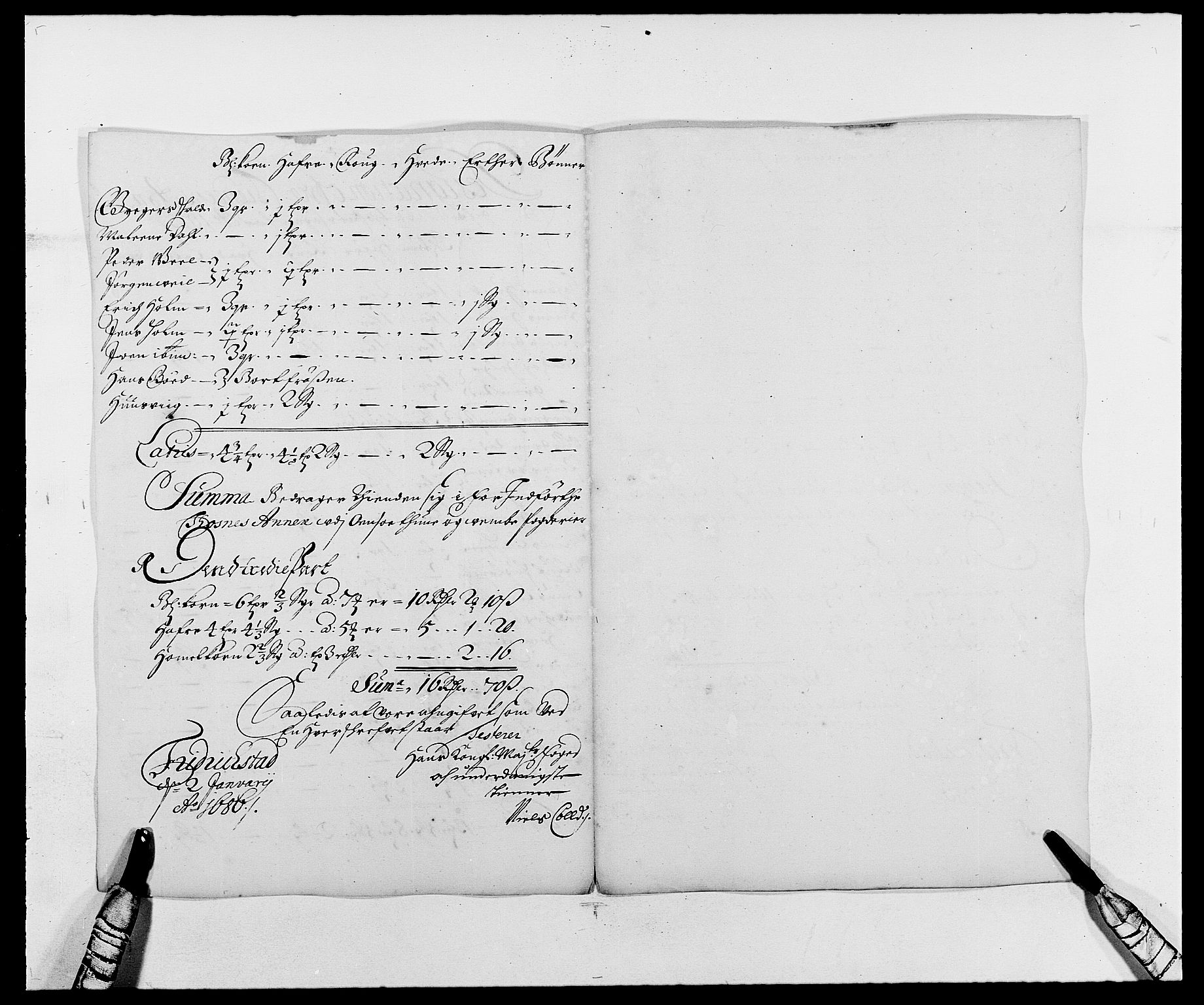 Rentekammeret inntil 1814, Reviderte regnskaper, Fogderegnskap, RA/EA-4092/R03/L0116: Fogderegnskap Onsøy, Tune, Veme og Åbygge fogderi, 1684-1689, p. 142